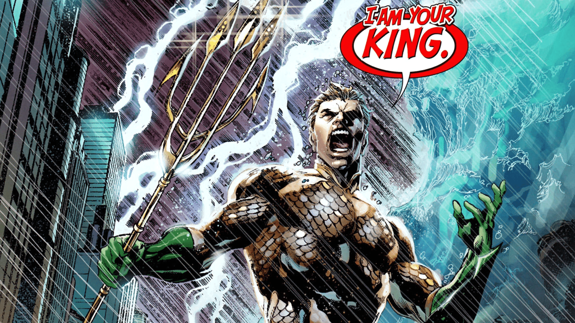 1920x1080 Download Aquaman Comic Throne Of Atlantis: Aquaman HD Wallpaperx1080