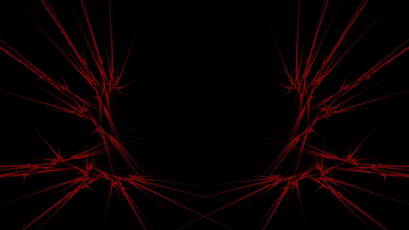 1366x768 Black Wallpaper
