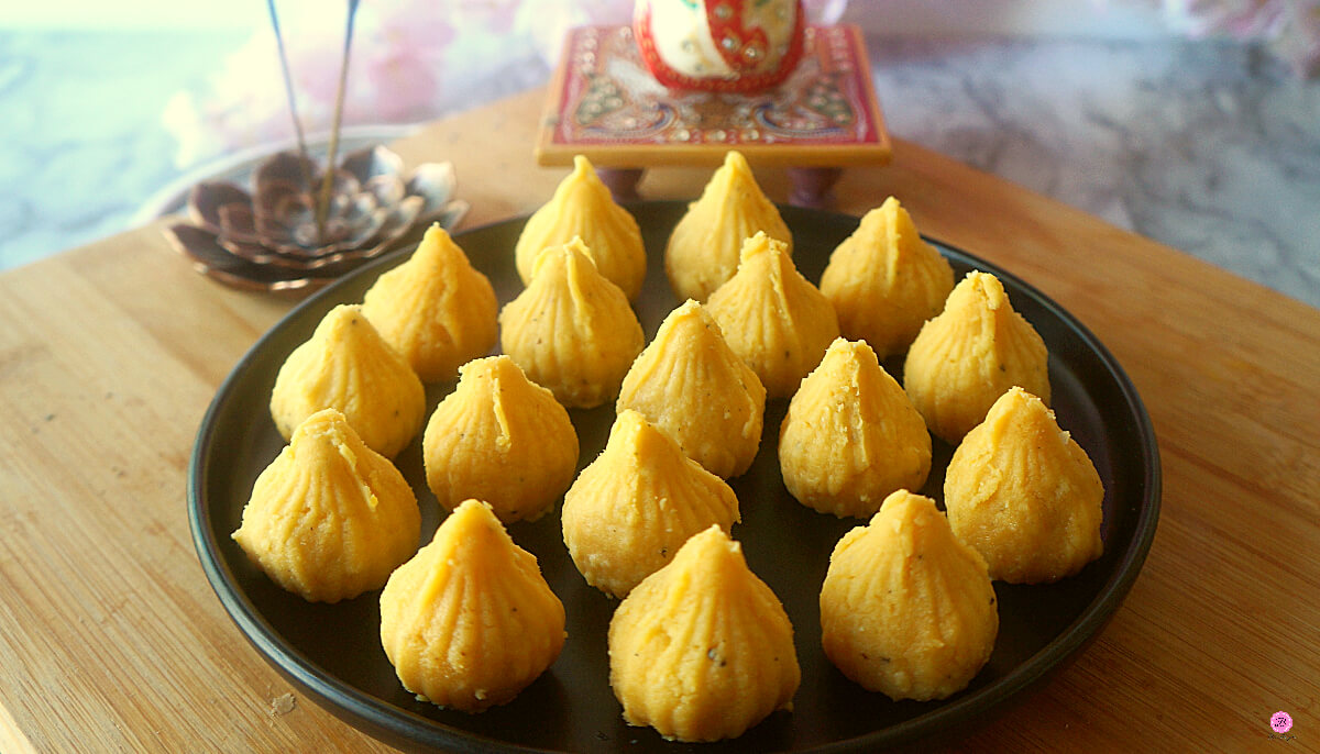 1200x686 Mango Modak Peda in Microwave