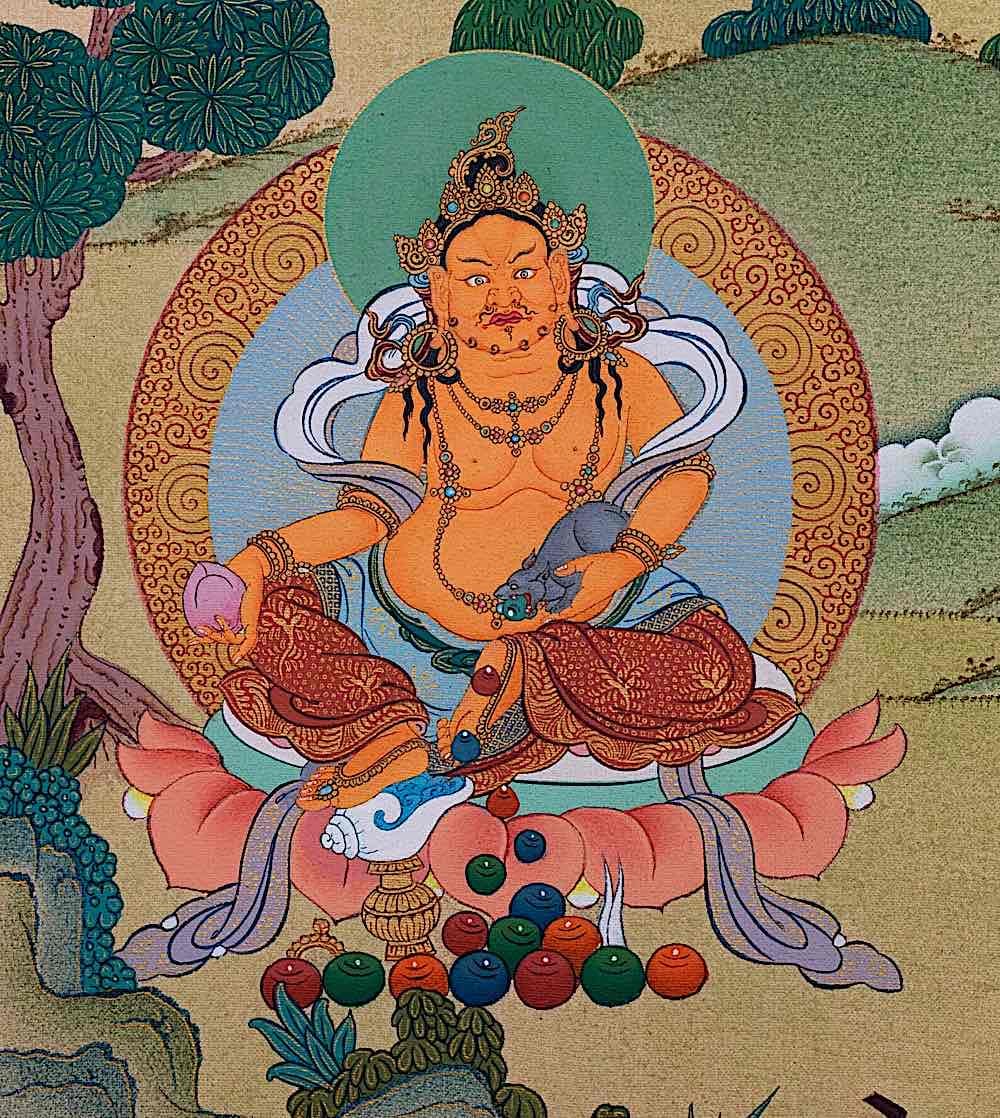 1000x1118 Yellow Jambhala: Path to Genorsity through Financial Stability and Spiritual Prosperity Weekly: Buddhist Practices, Mindfulness, Meditation
