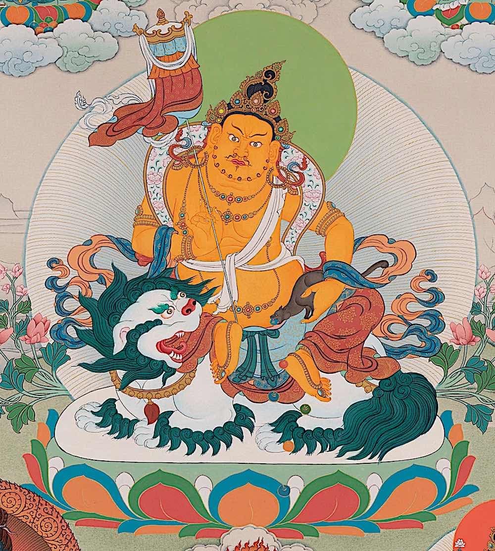 1000x1112 Yellow Jambhala: Path to Genorsity through Financial Stability and Spiritual Prosperity Weekly: Buddhist Practices, Mindfulness, Meditation