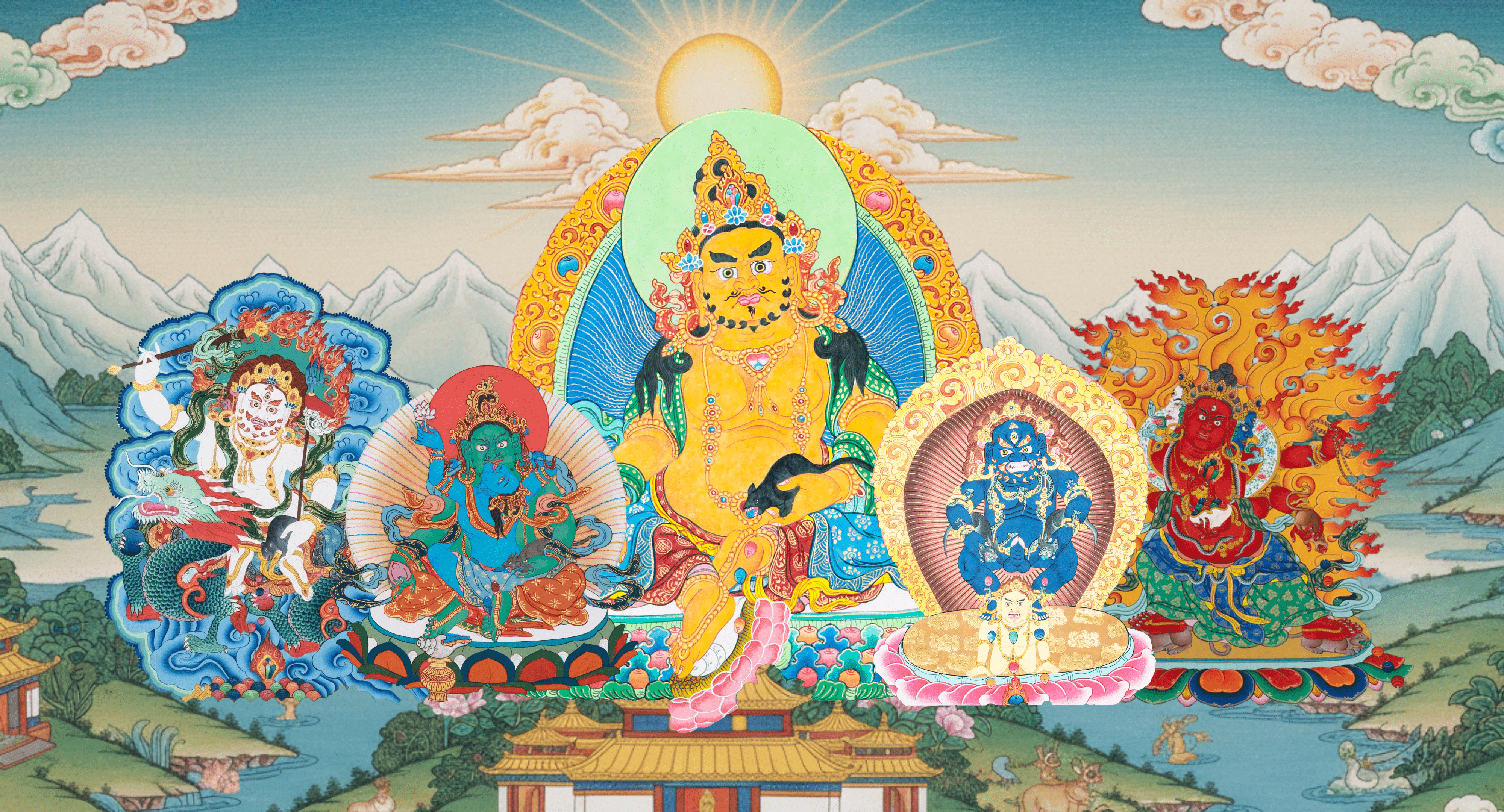 4000x2160 Unveil the Auspicious Jambhala: Secrets of the Wealth Deity