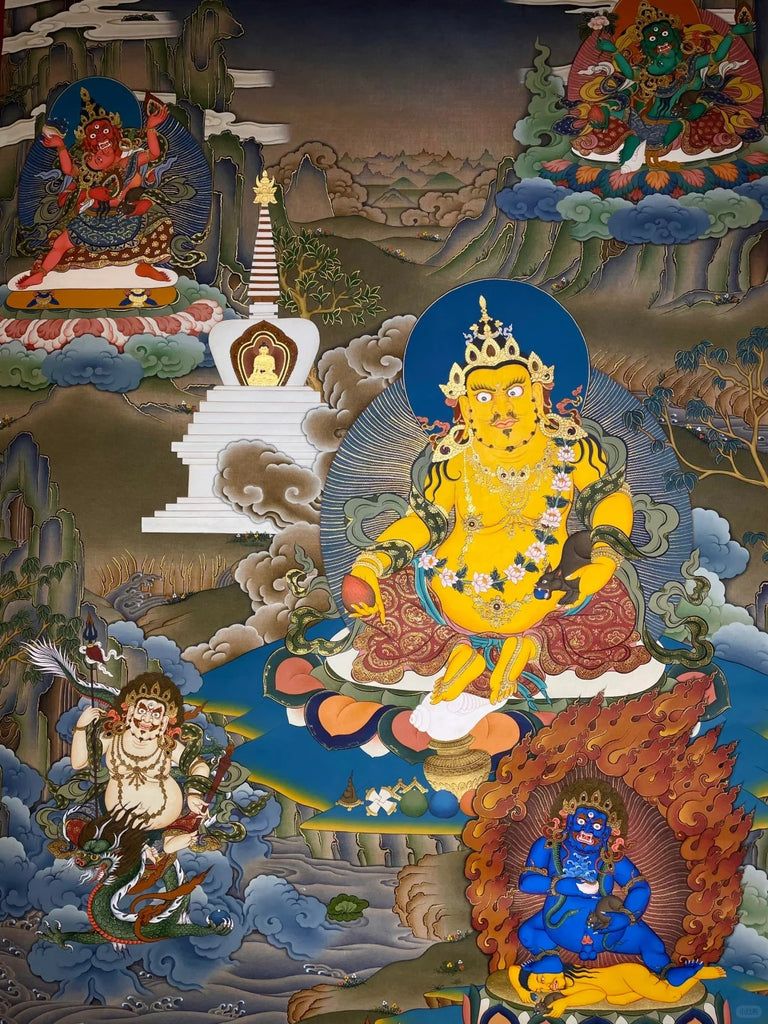 768x1024 God of Tibet: Yellow Jambhala and the Spiritual Ecology of Wealth Deit