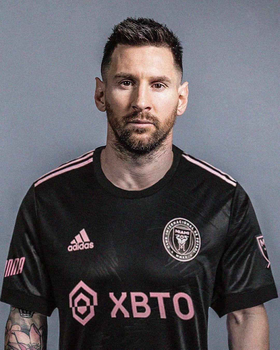 1080x1350 Download Lionel Messi Inter Miami Jersey Wallpaper