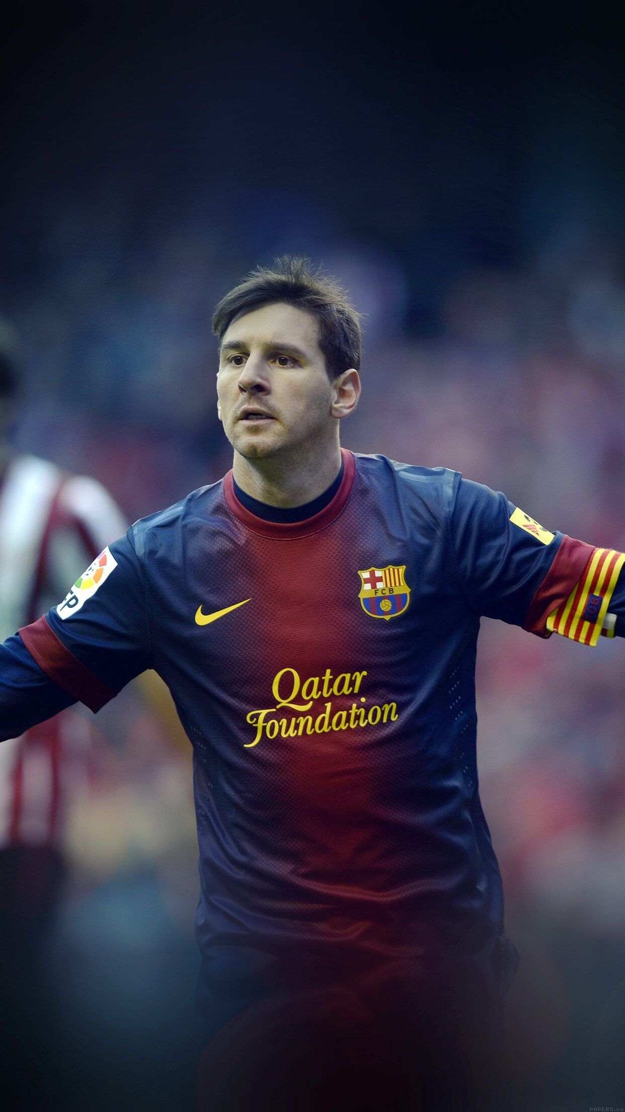 1242x2208 Messi Fc Barcelona Soccer Sports iPhone 7 Wallpaper