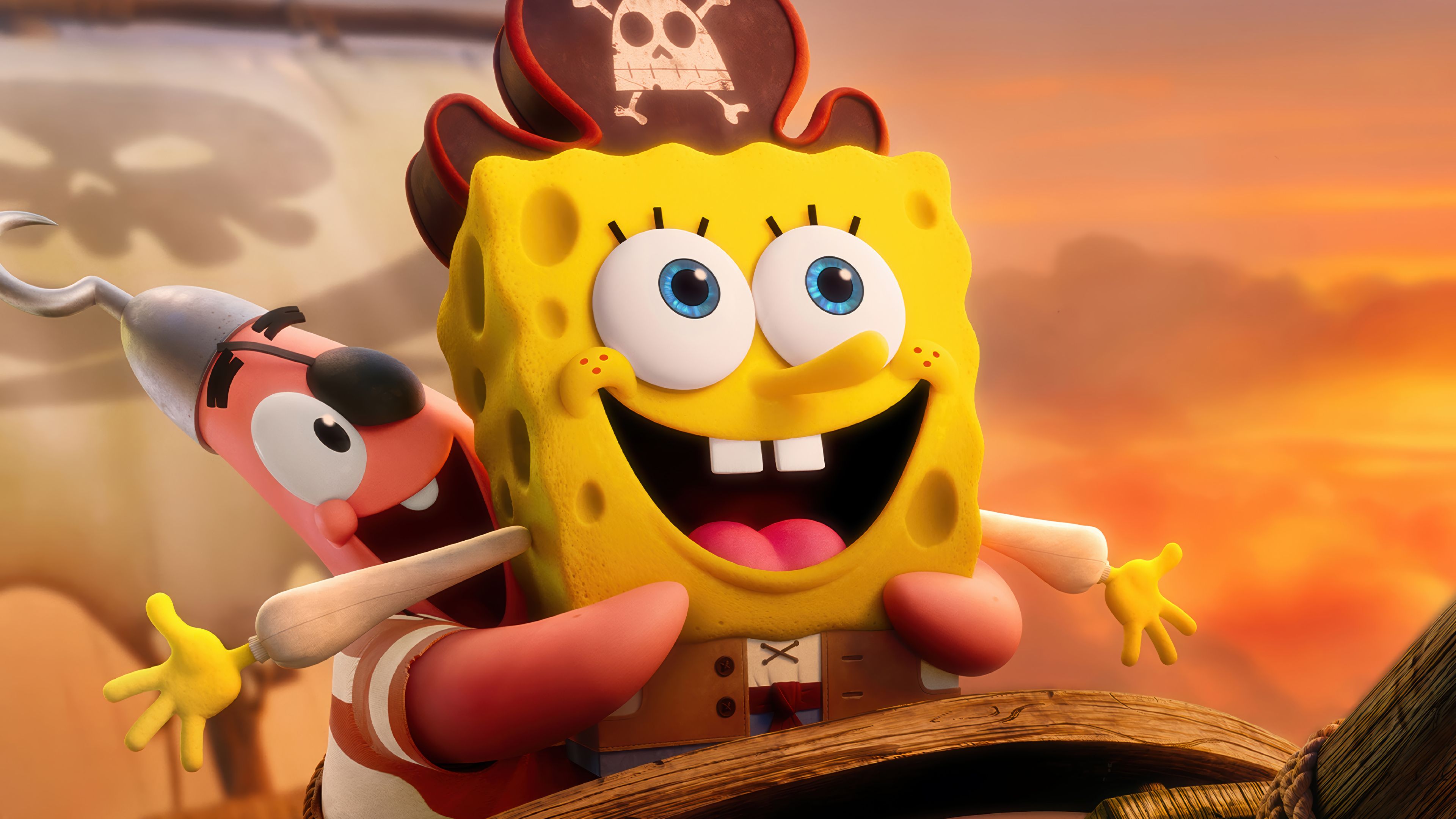 3840x2160 SpongeBob Movie: Search for SquarePants Poster Wallpaper 4K HD PC
