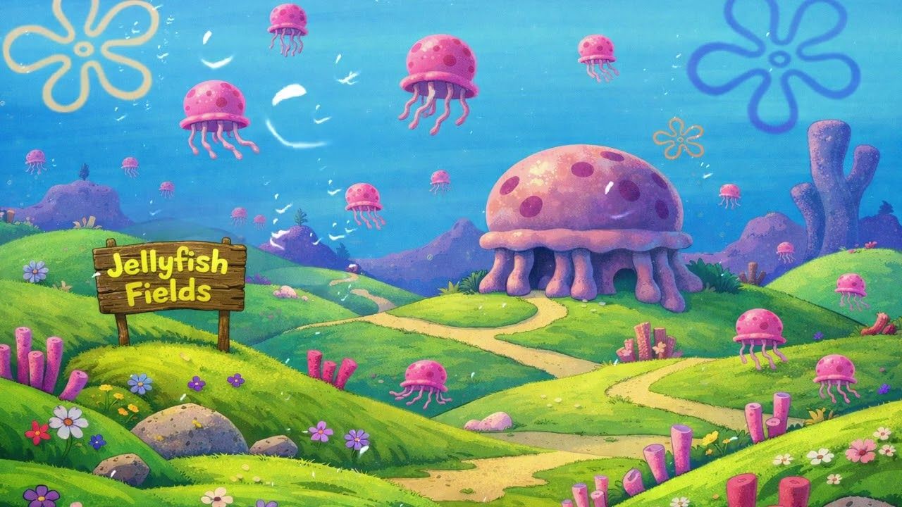 1280x720 Jellyfish Fields Ambience