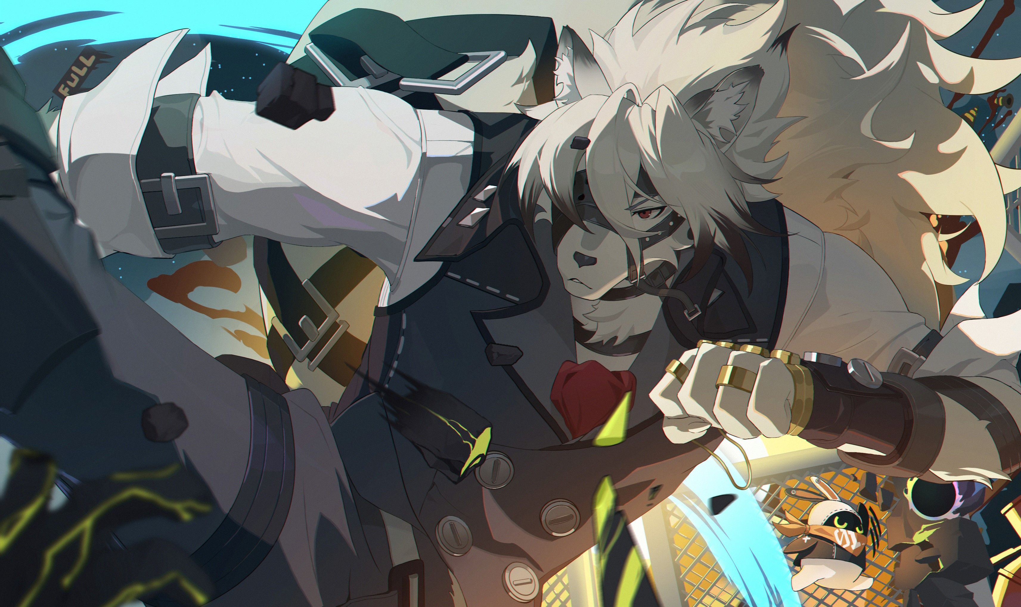 3426x2038 Von Lycaon (Zenless Zone Zero) Picture and Image