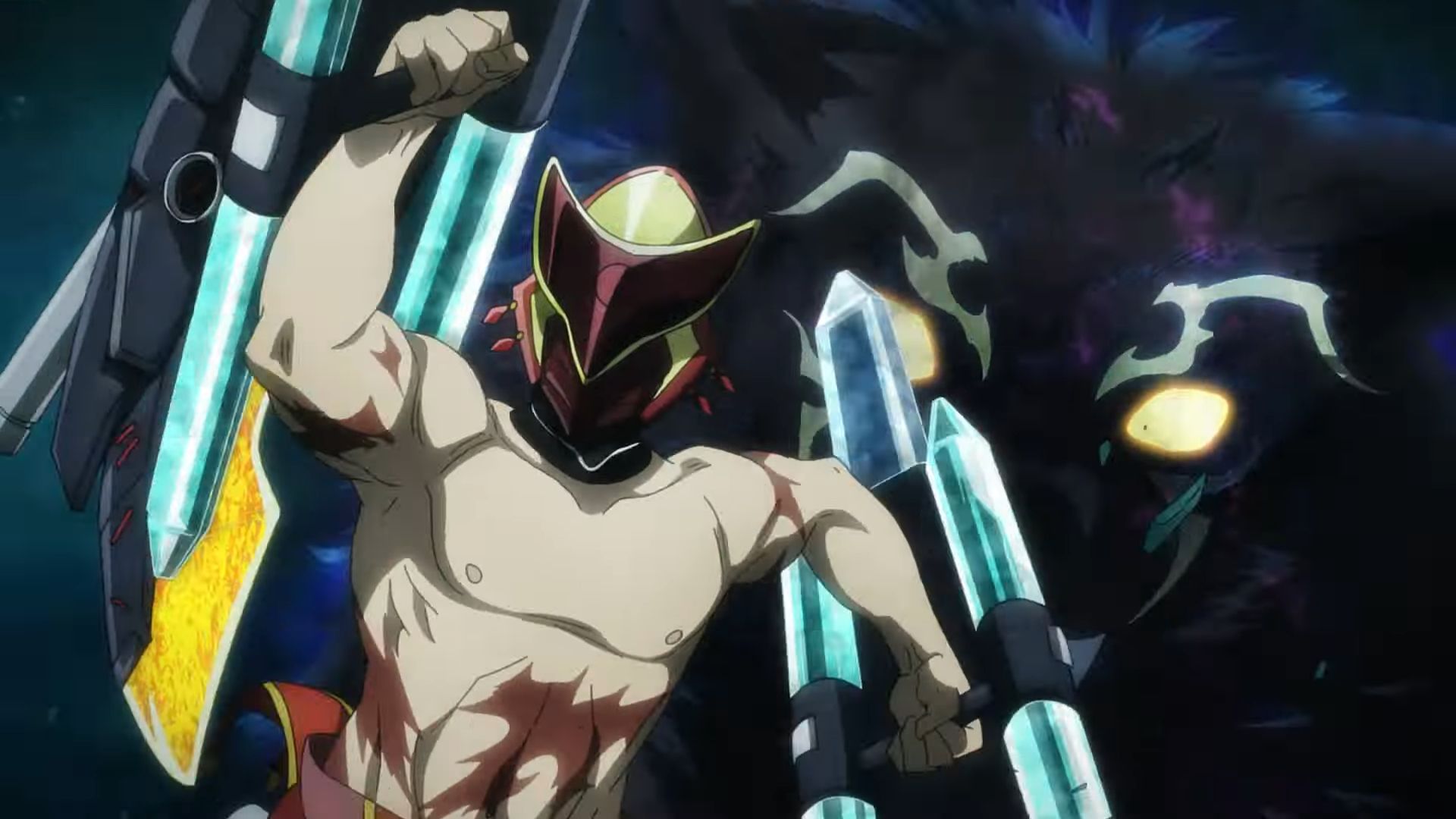 1920x1080 Sunraku Faces Lycagon Again In Shangri La Frontier Season 2 Cour 2