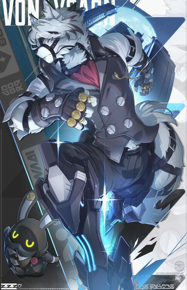 736x1137 Von lycaon poster. Von lycaon wallpaper, Von lycaon c Von lycaon zenless zone zero