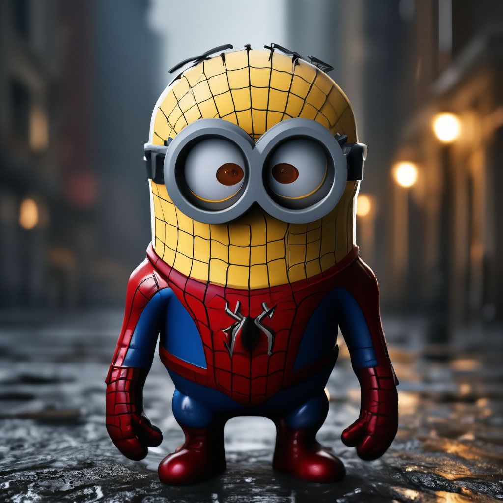 1024x1024 Spider Man Minion