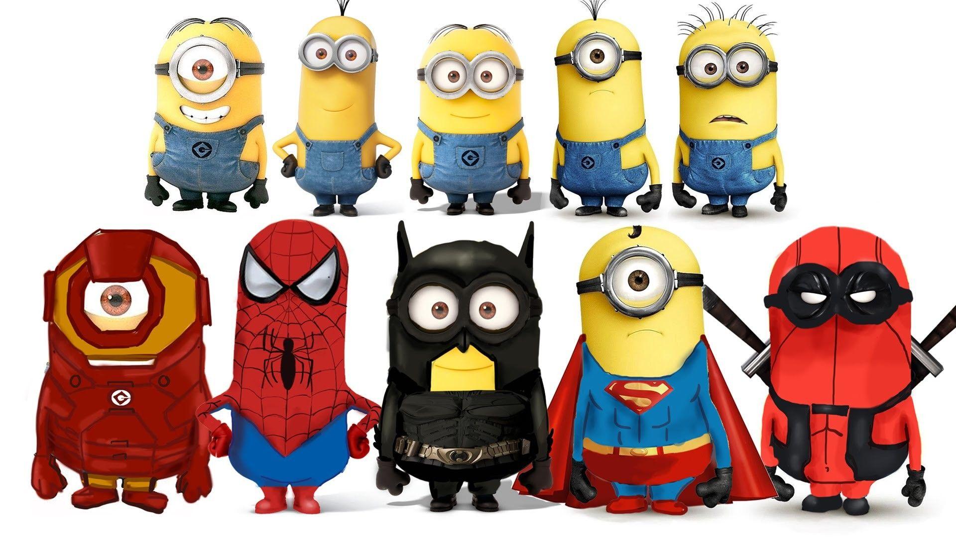 1920x1080 Iron Man Minion Wallpaper