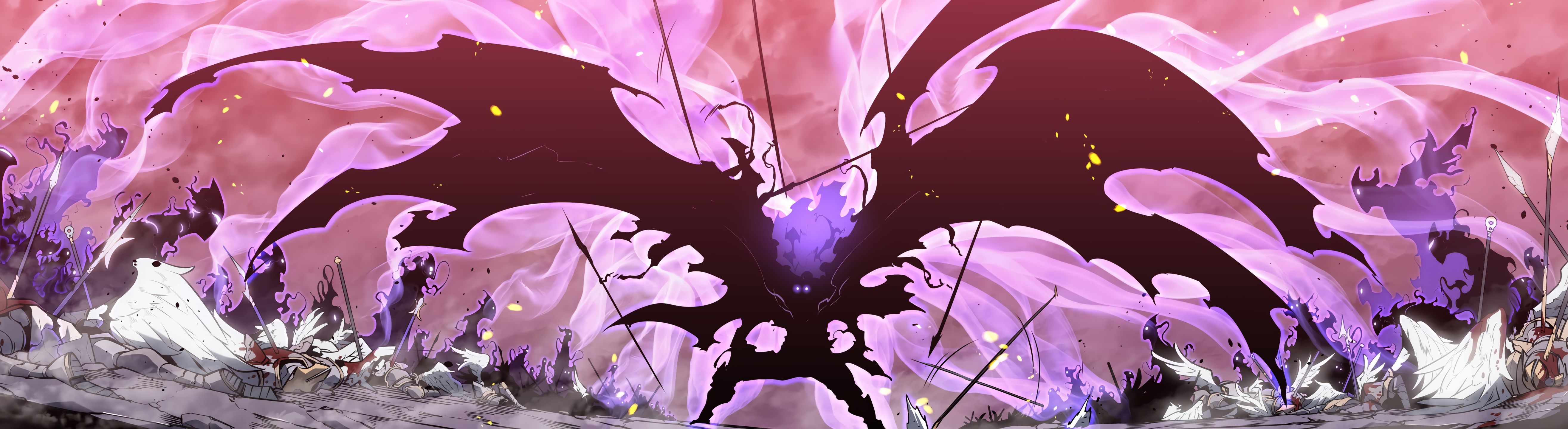 5260x1440 Free Ashborn (Solo Leveling) 4K Wallpaper & Desktop HD Background for PC