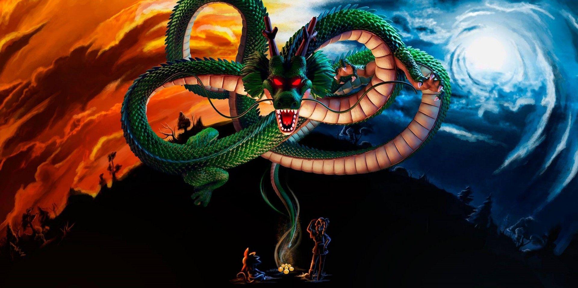 1920x959 Dragon Ball Z Computer Shenron Wallpaper