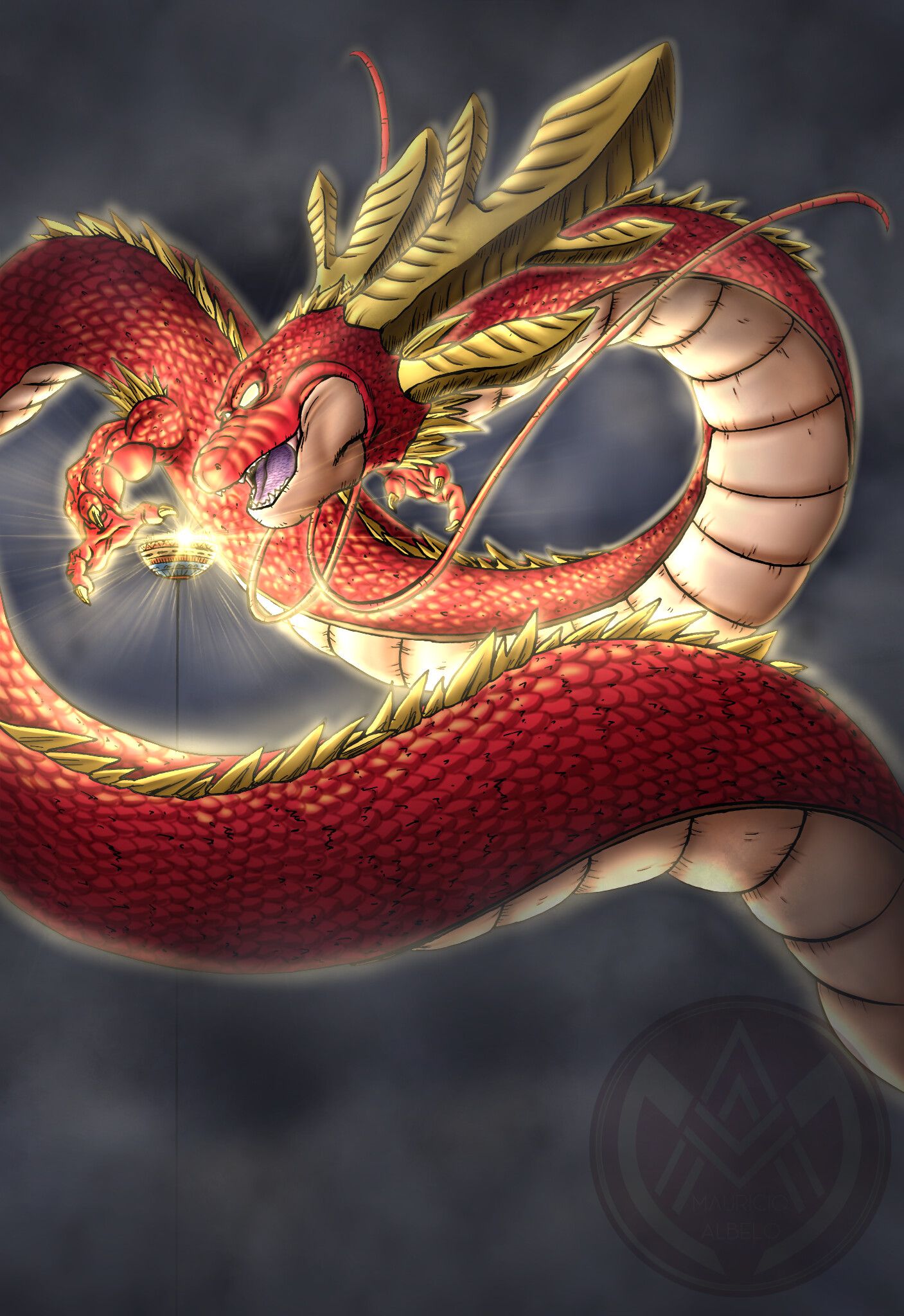 1407x2048 Ultimate Shenron