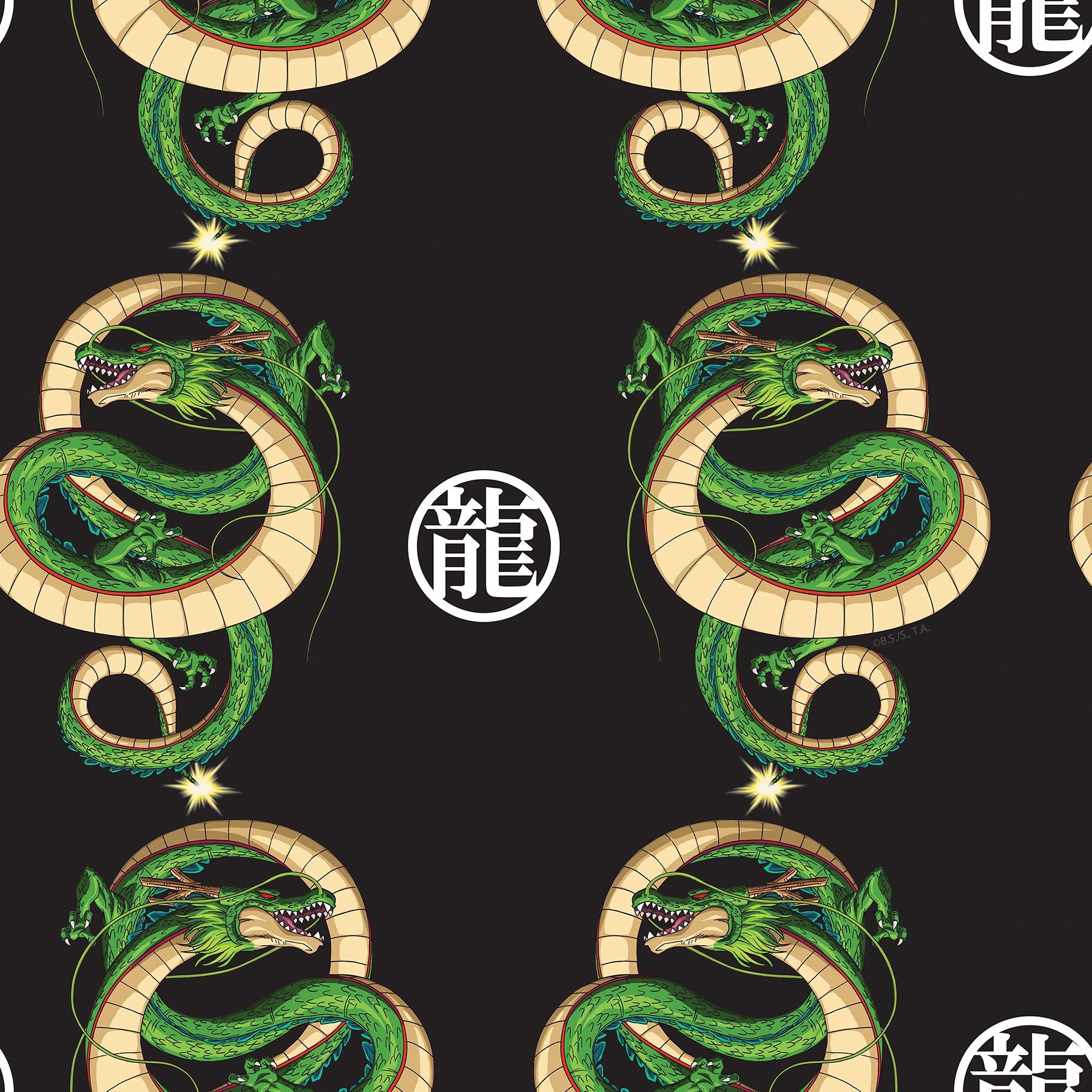 1800x1800 Dragon Ball Z Shenron Dragon Peel and Stick Wallpaper