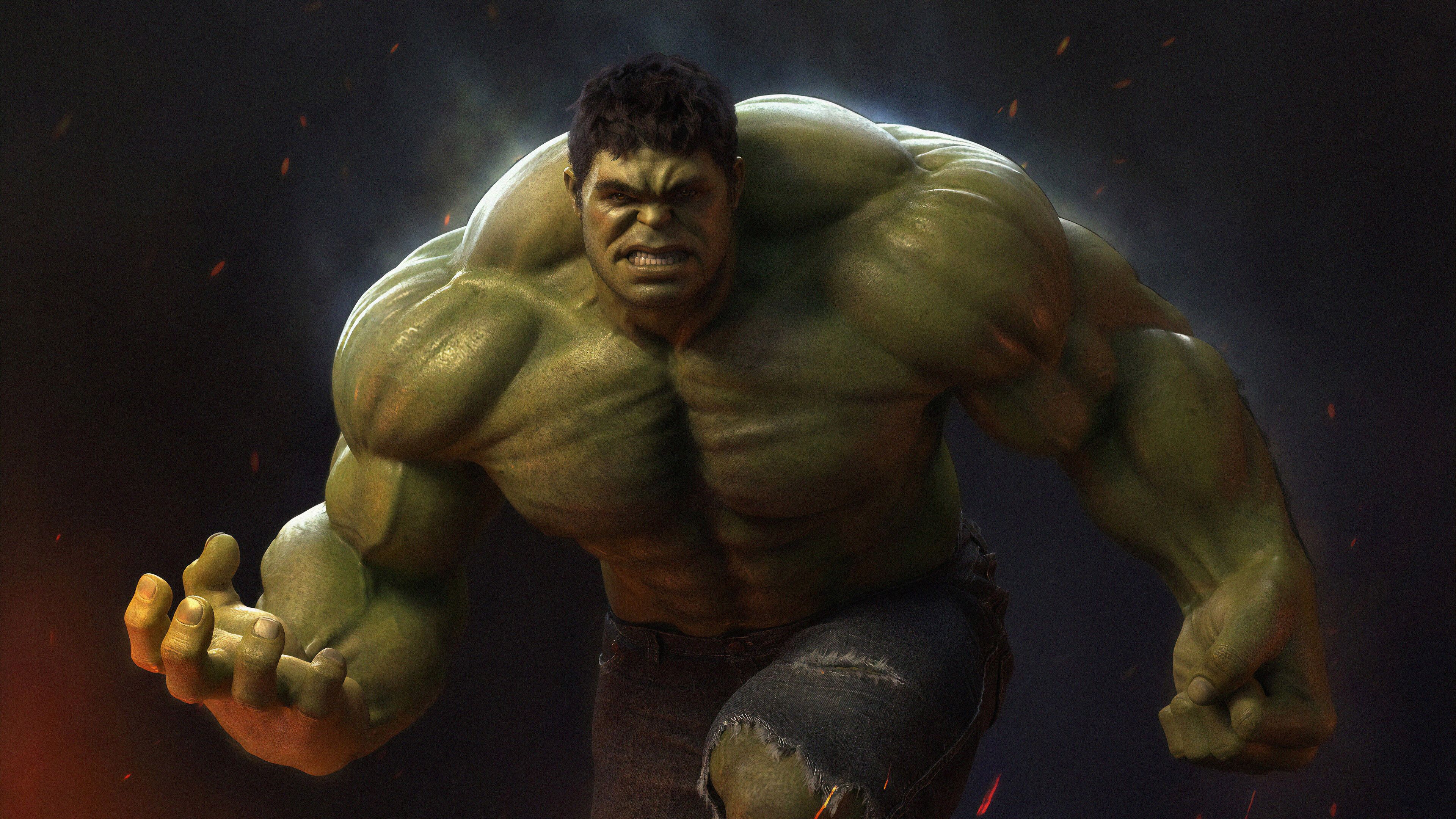 3840x2160 Hulk Wallpaper