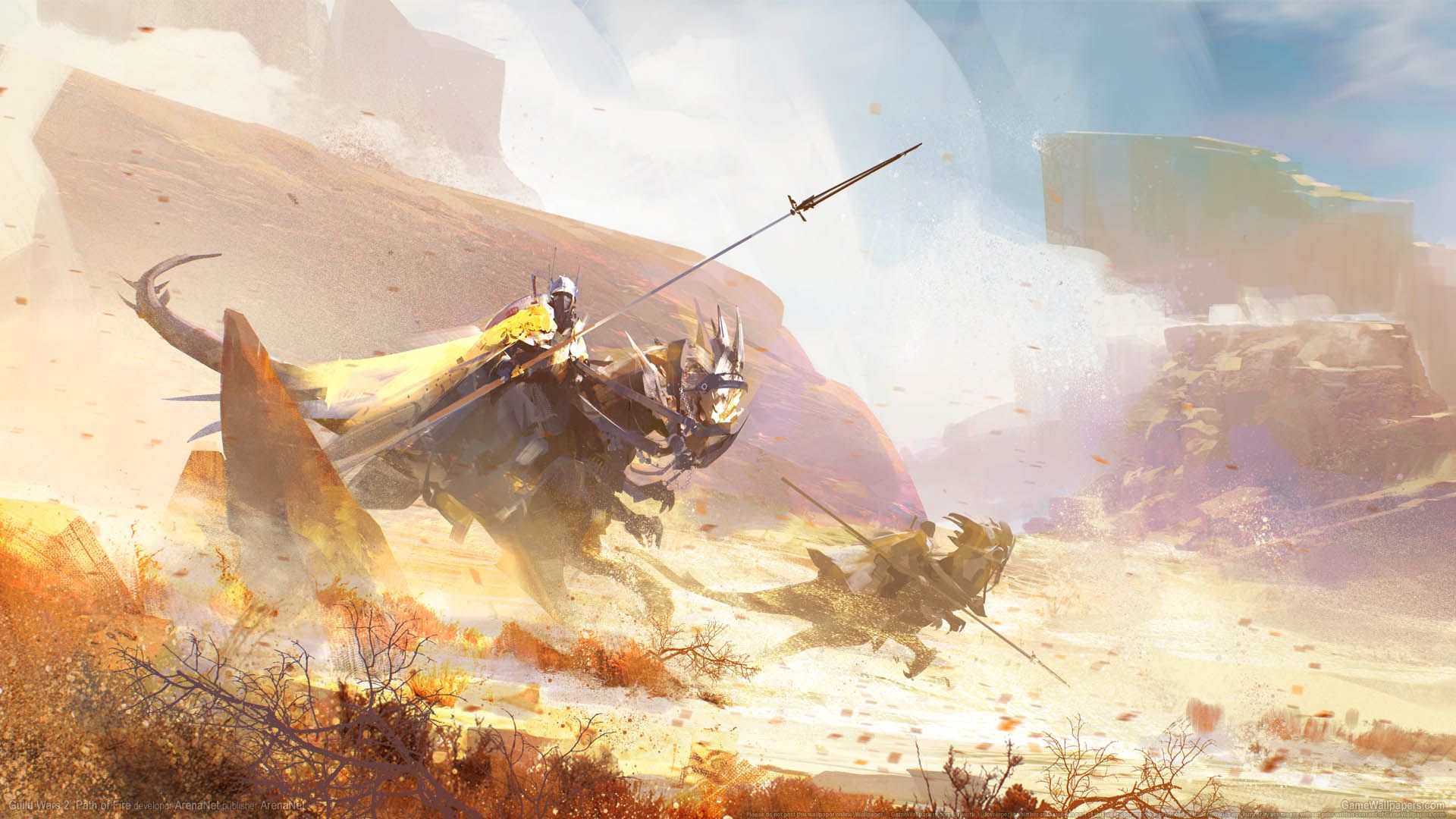 1920x1080 Guild Wars 2: Path of Fire wallpaper 01 1920x1080