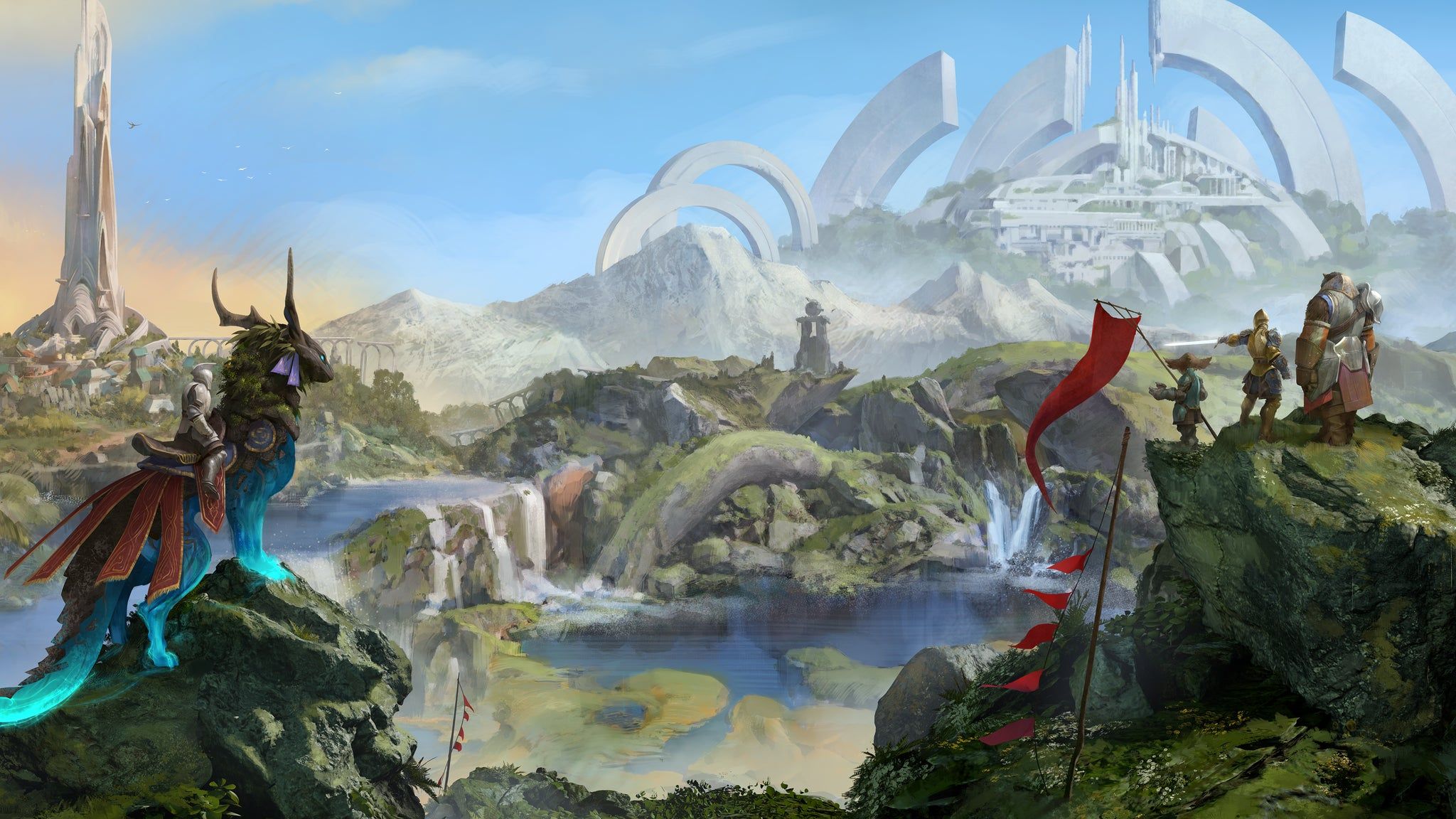 2048x1152 We now know when Guild Wars 3 takes place, but even 20 years after the series began, it doesn't sound like we'll see an actual storied guild war