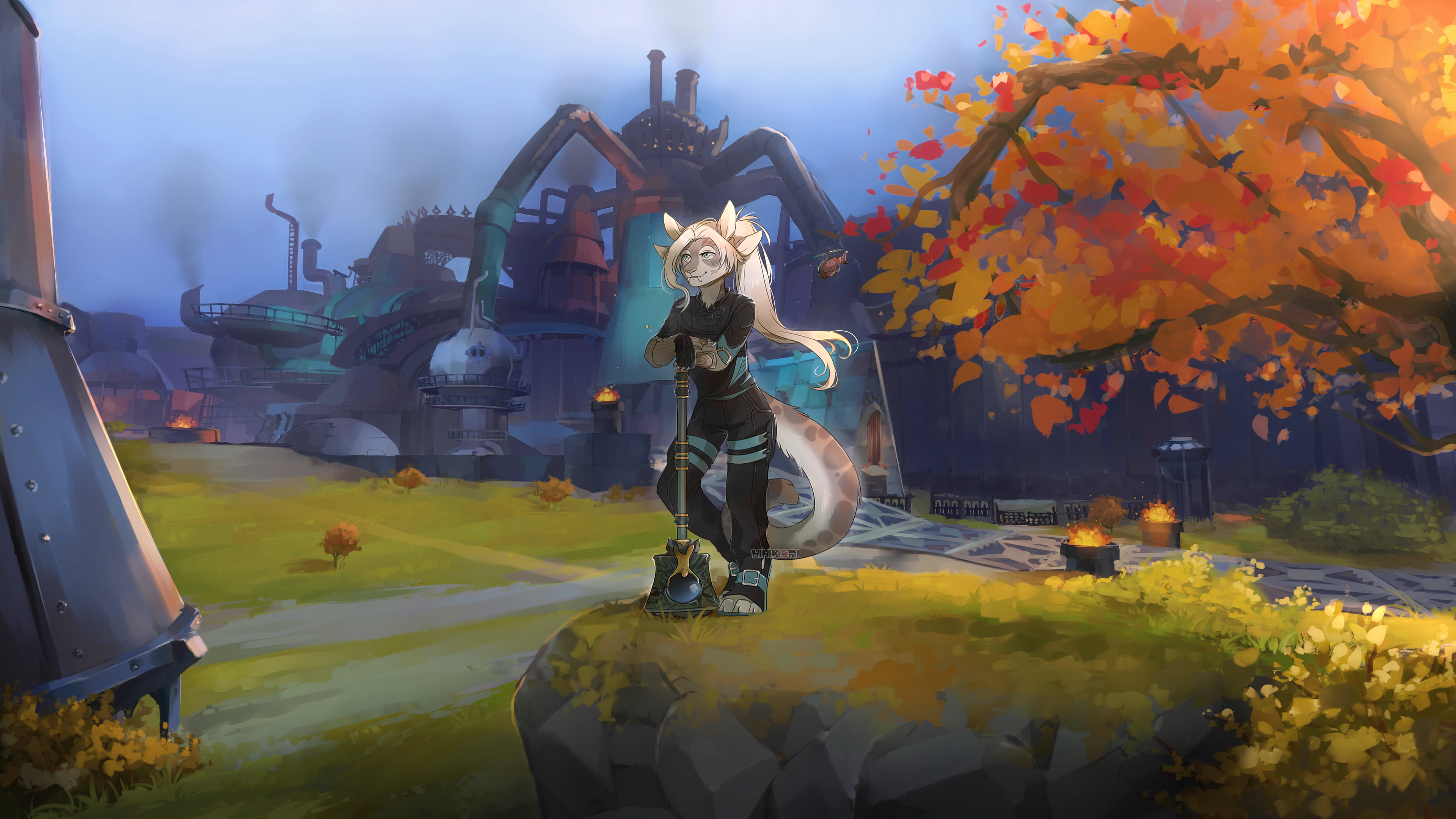 3840x2160 Guild Wars Charr HD wallpaper