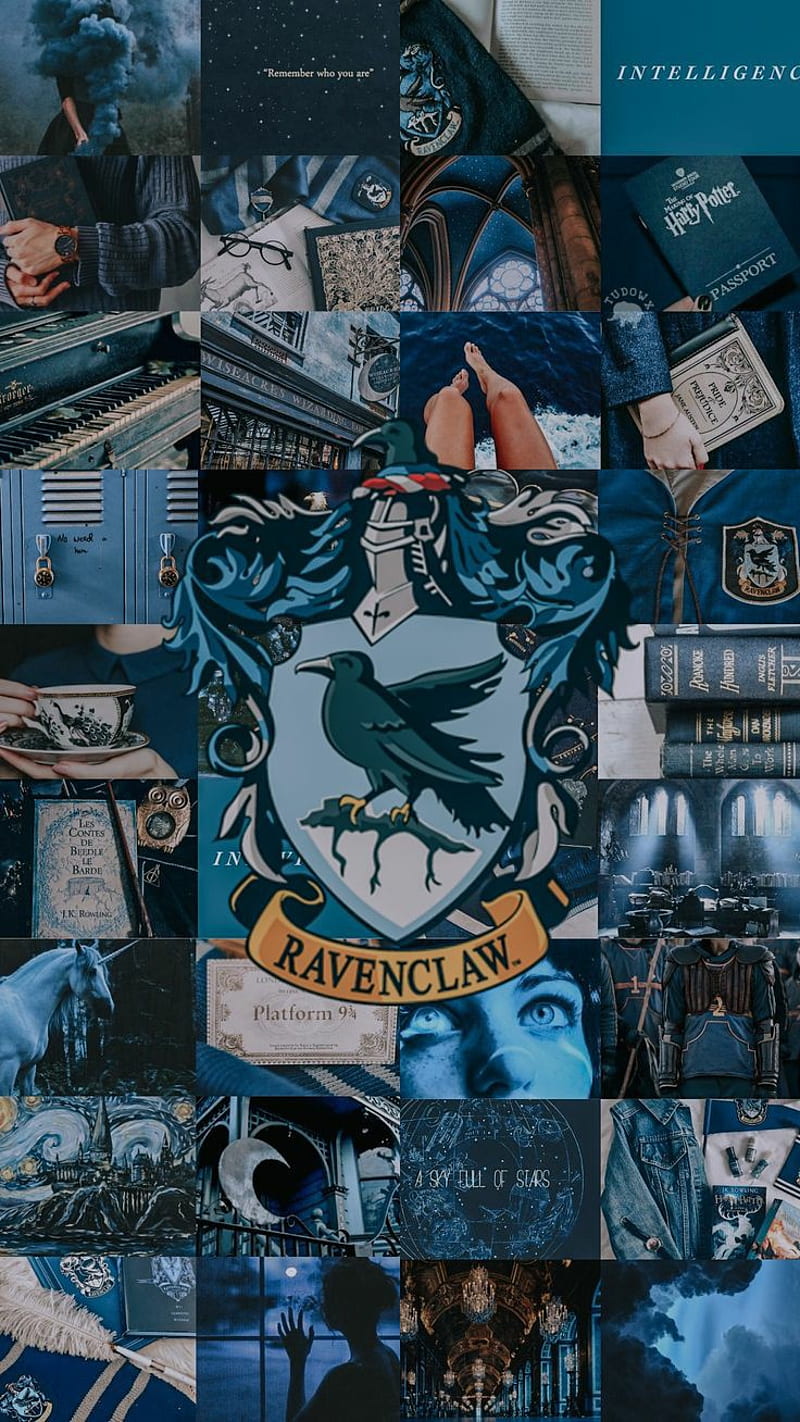 800x1422 Ravenclaw, harry potter, hogwarts, hp, moon, HD phone wallpaper
