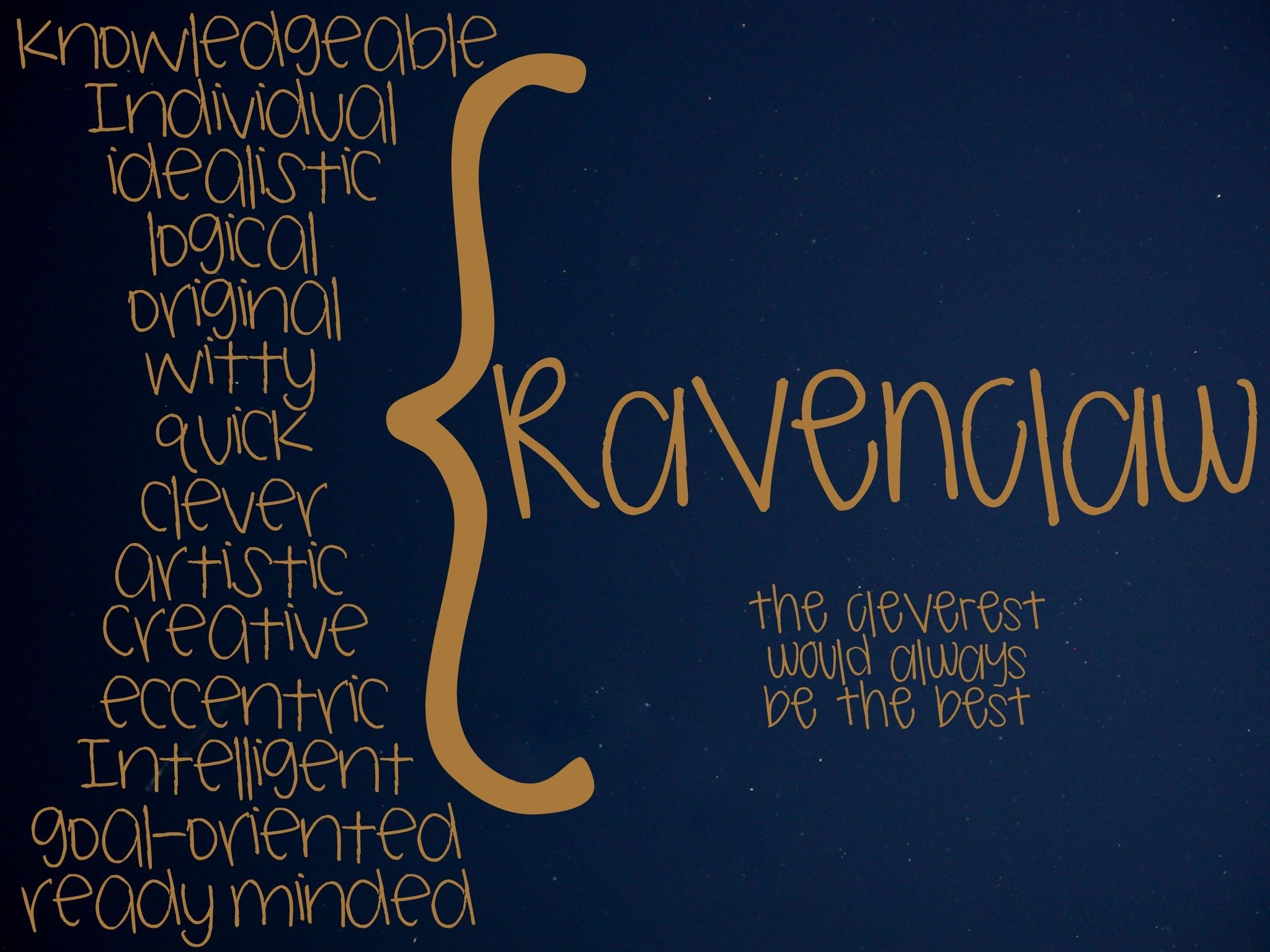 2048x1536 Ravenclaw Desktop Wallpaper