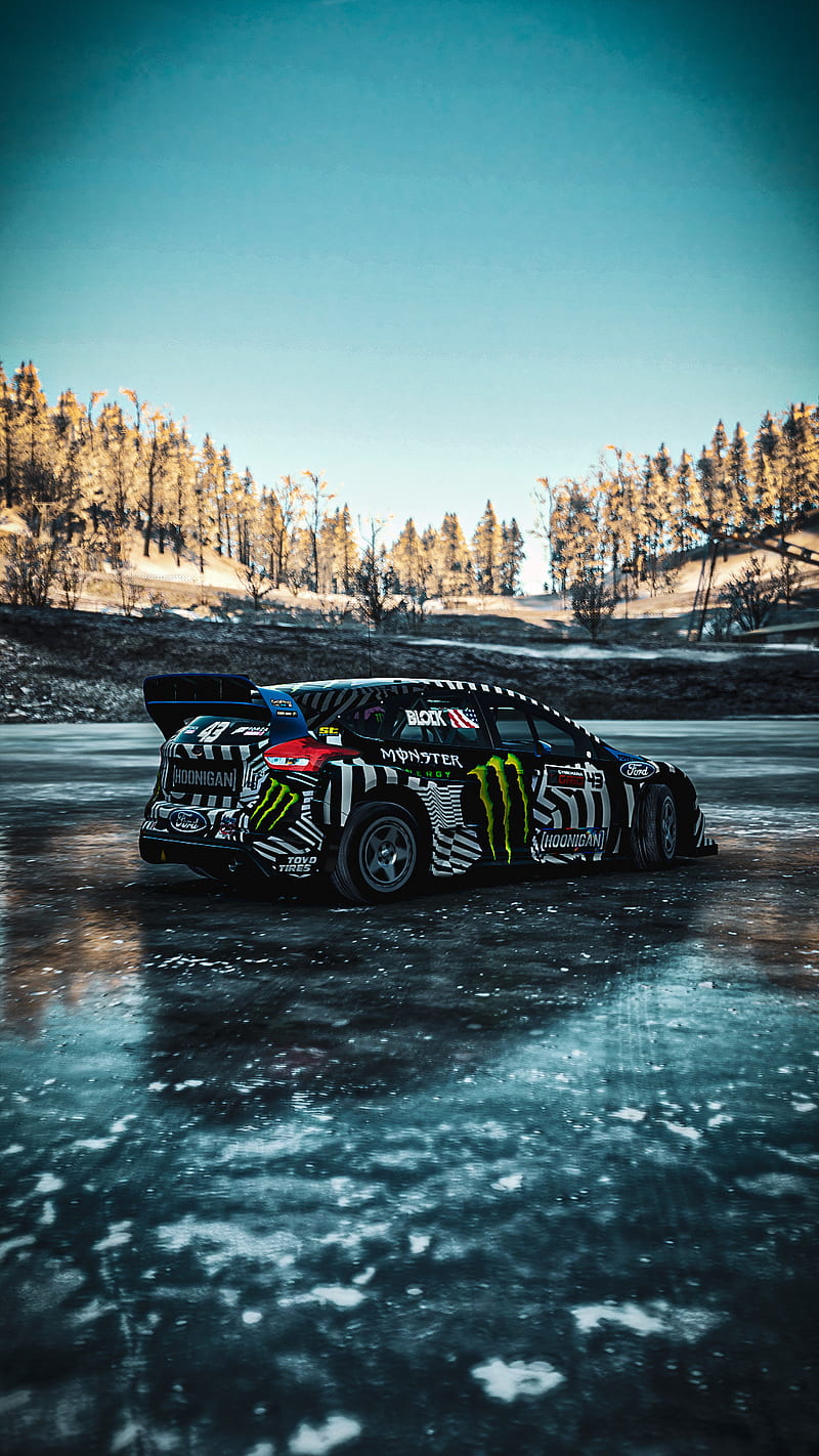 800x1422 Ford hoonigan, hoonigan, monster, rally, HD phone wallpaper