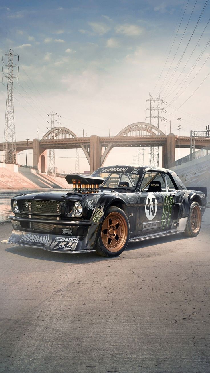 736x1308 Hoonigan Wallpaper Drift Hoonicorn Ken Block. Автомобили мустанг, Старые кладбища, Мощные автомобили