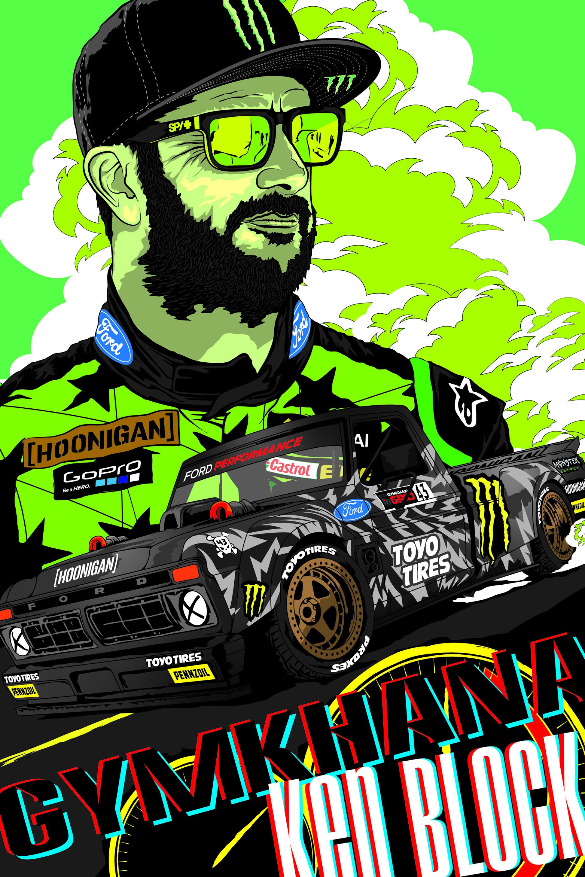 1920x2880 Ken Block Wallpaper