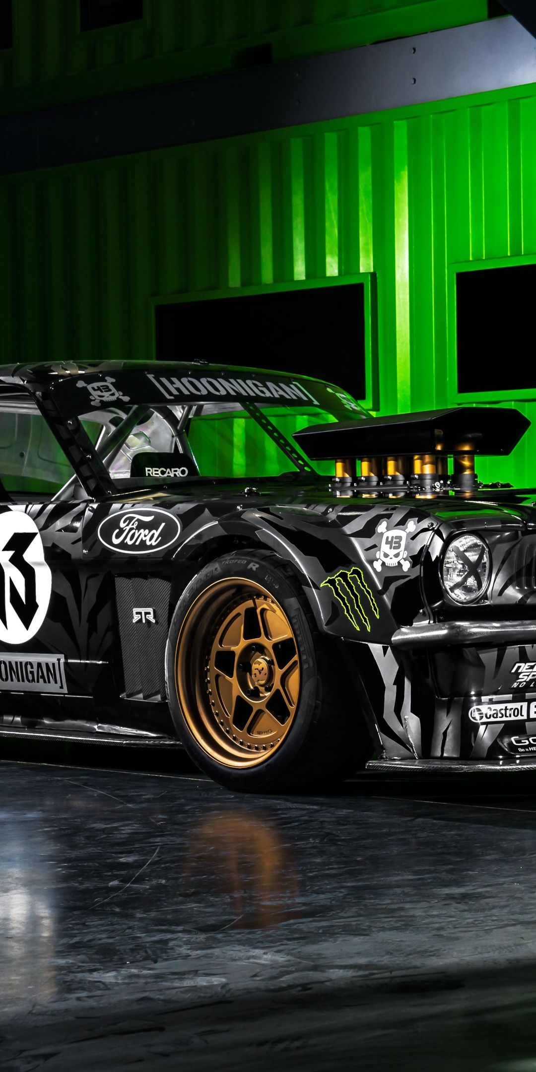 1080x2160 Download Ford, Ford Mustang, Hoonigan Wallpaper in 1080x2160 Resolution