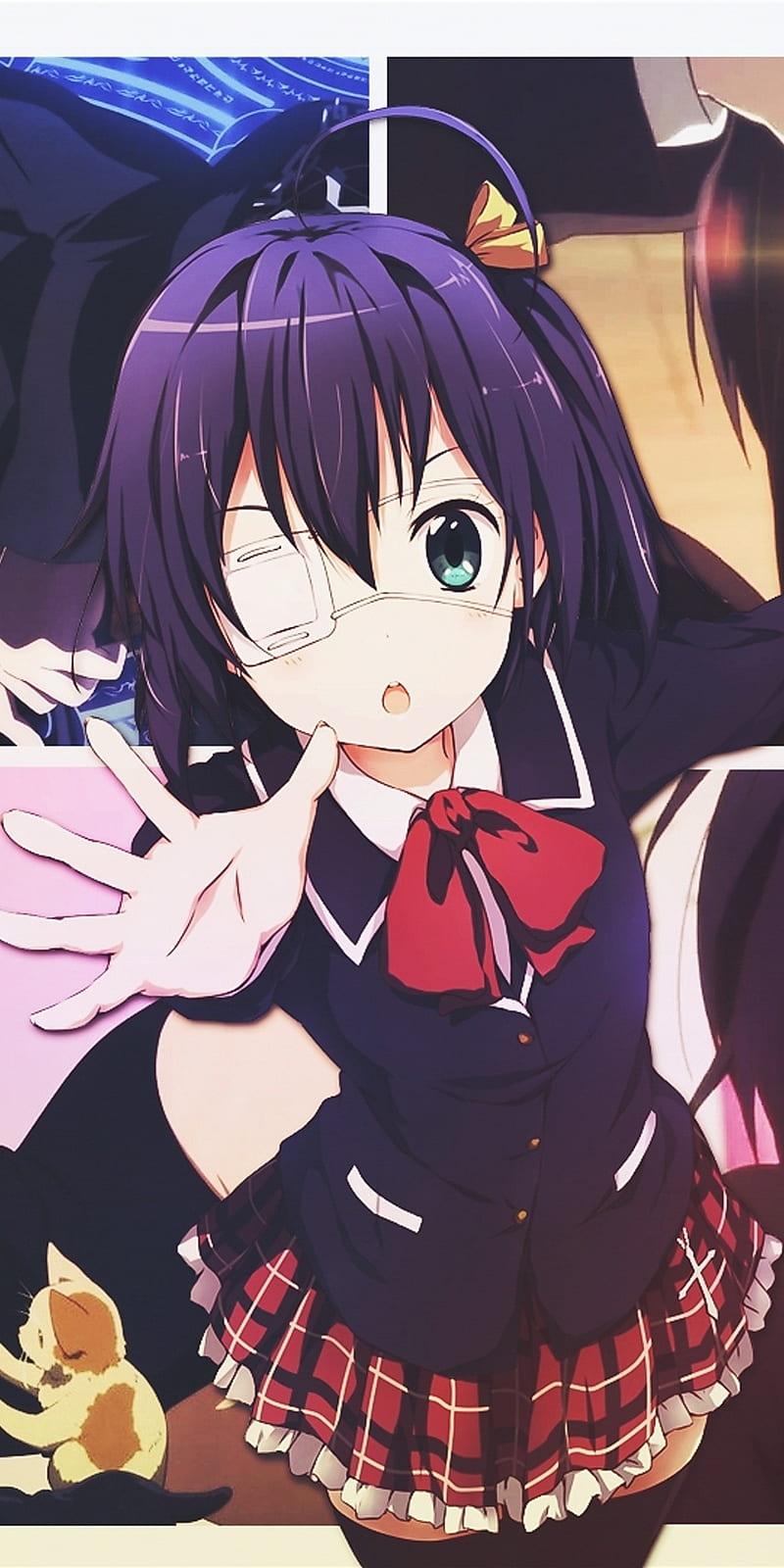800x1600 Chuunibyou, anime, art, bonito, girl, random, waifu, HD phone wallpaper