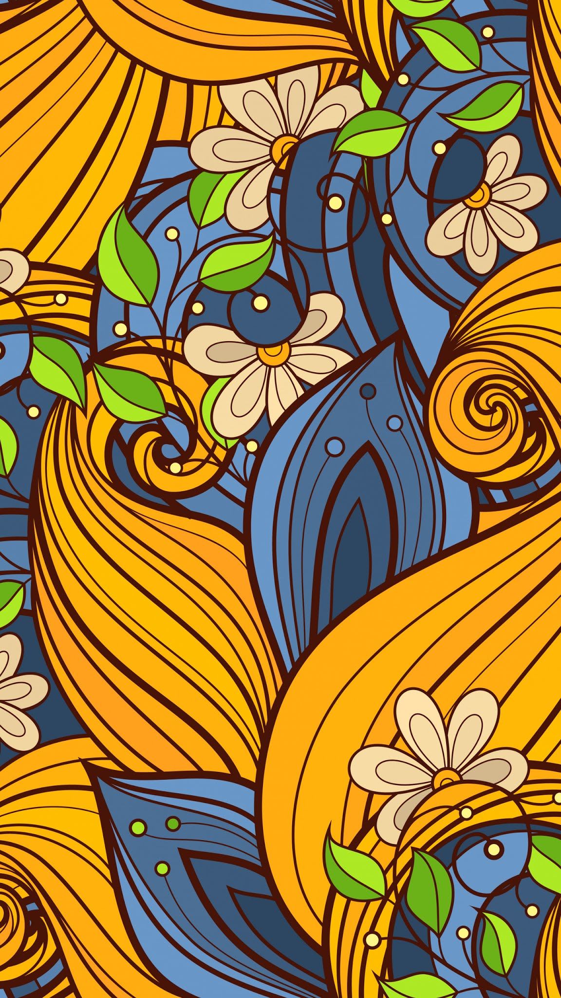 1152x2048 Graphic drawing pattern mobile Wallpaper Mobile Walls