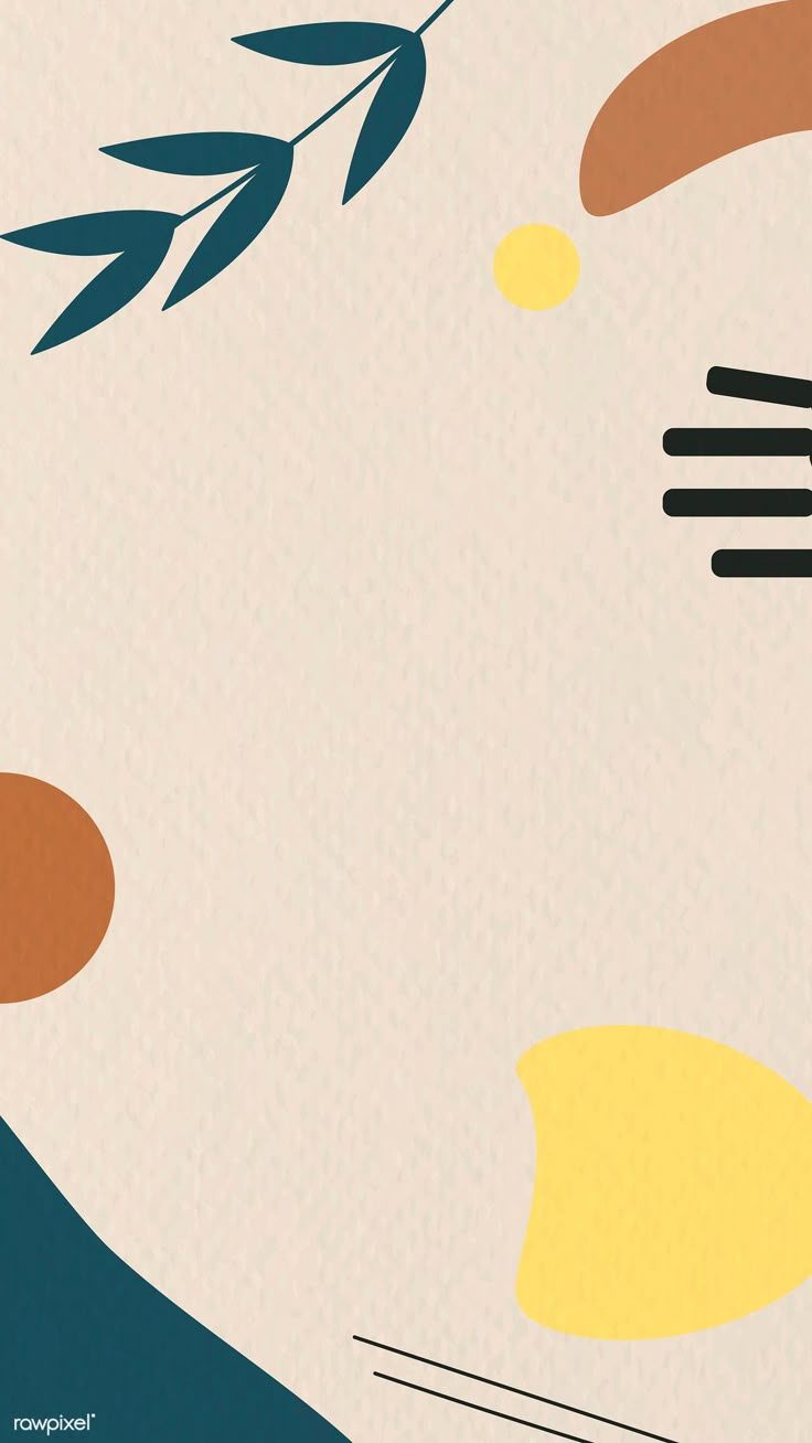 736x1308 Download premium vector of Abstract botanical pattern background vector mobile phone wallpaper by Nunny about brown aesthetic fun, wallpaper, iphone wallpaper, mobile wallpaper, and background 1218272