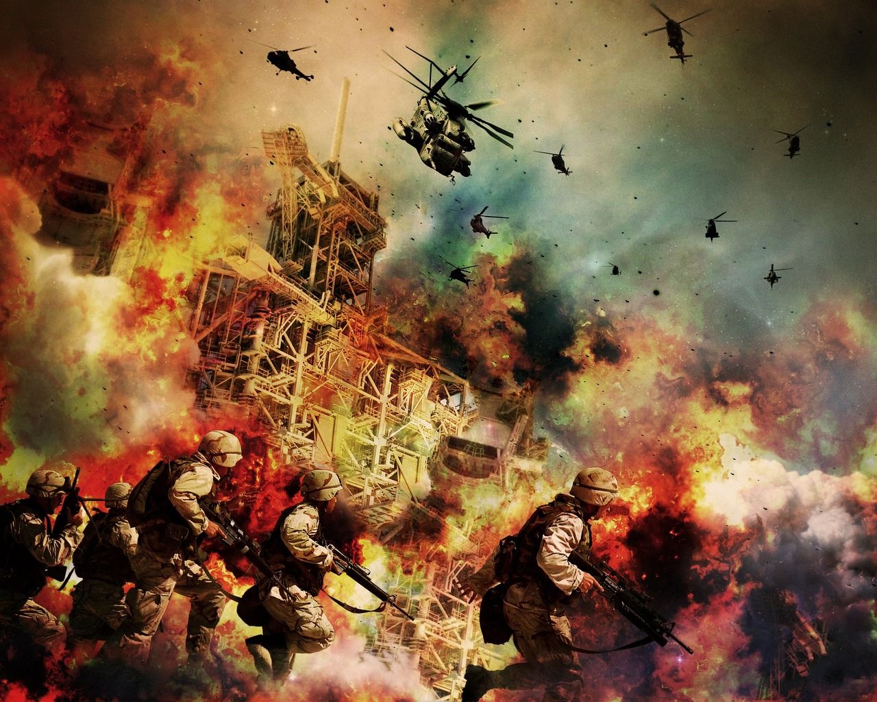 1280x1024 About the Two Separate Wars of Gog and Magog: Prophecies in Ezekiel and Revelation Compared and Prayers