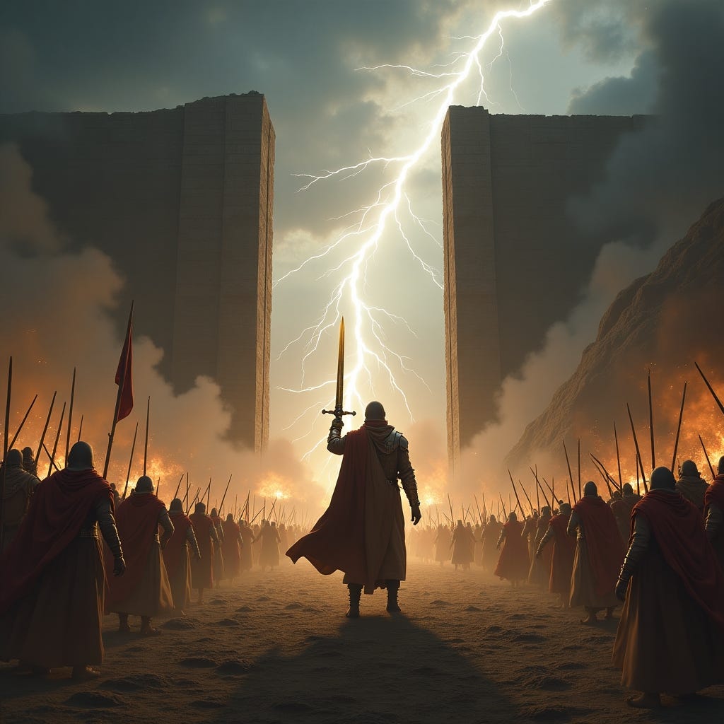 1024x1024 The Great Battle Of Dhul Qarnayn A.S And Gog & Magog. By Muhammad Kashif
