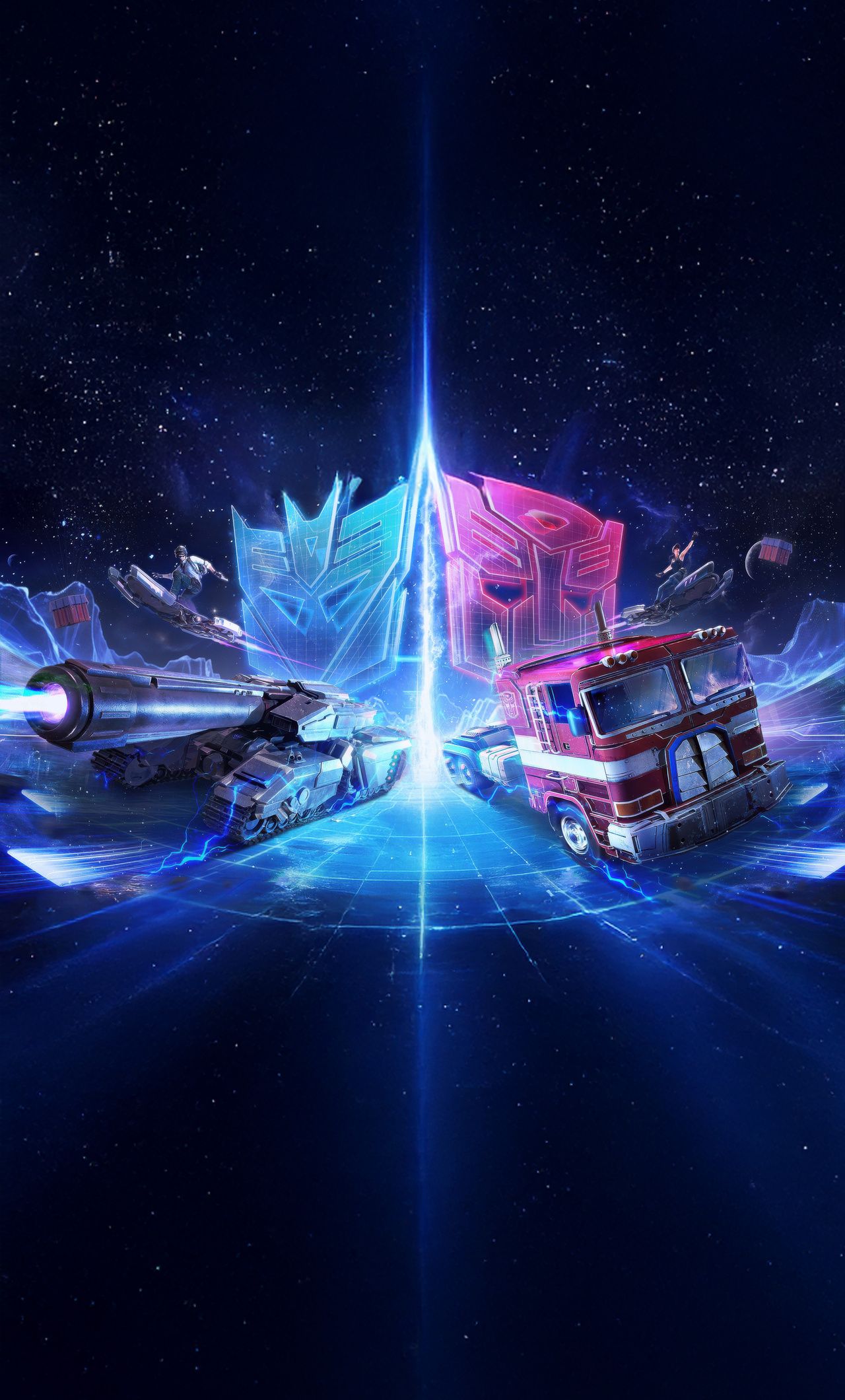 1280x2120 Optimus Prime X Megatron Pubg Mobile iPhone , HD 4k Wallpaper, Image, Background, Photos and Picture