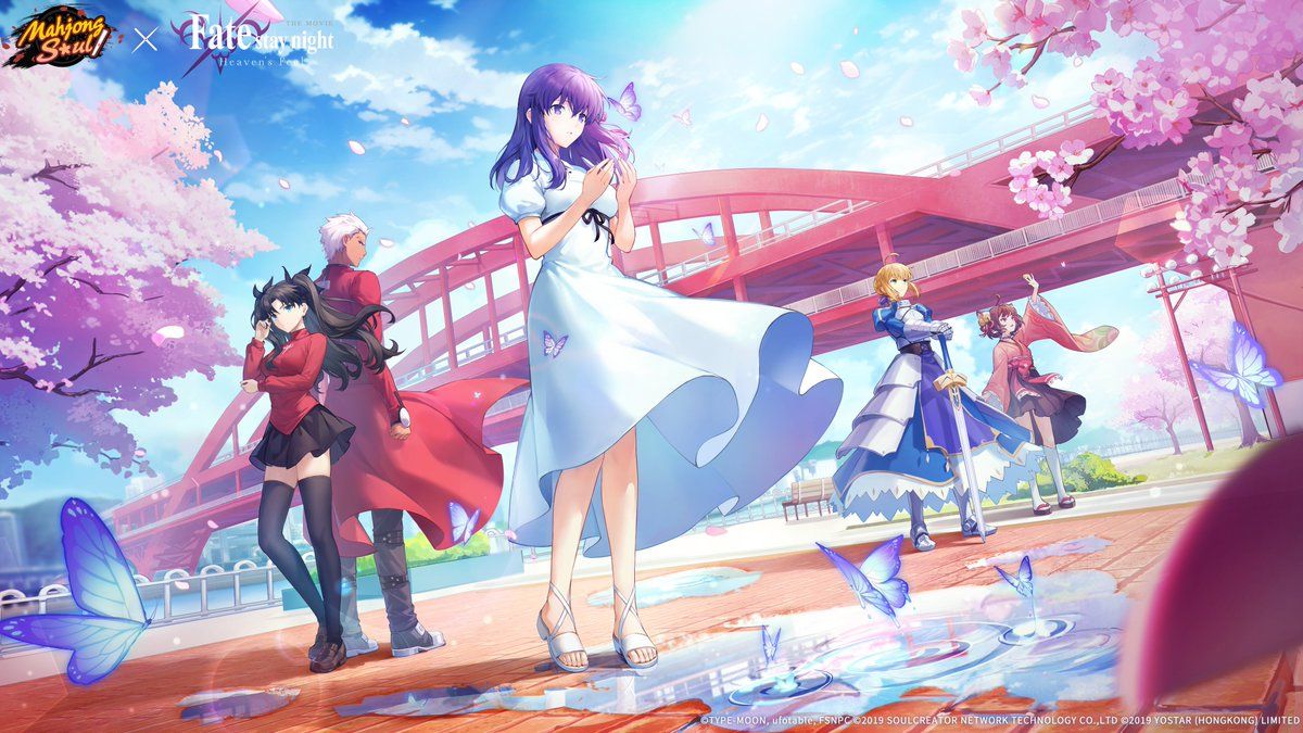 1200x675 Mahjong Soul Official On X: Mahjong Soul X THE MOVIE Fate Stay Night [Heaven's Feel] Collab Commemoration Just 1 Day Left Until The Exciting Events Kick Off—stay Tuned! #fate_sn_anime #MahjongSoul #Yostar X