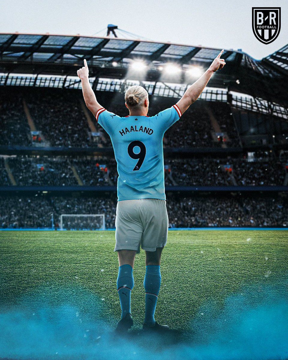 960x1200 Erling Haaland Man City Wallpaper