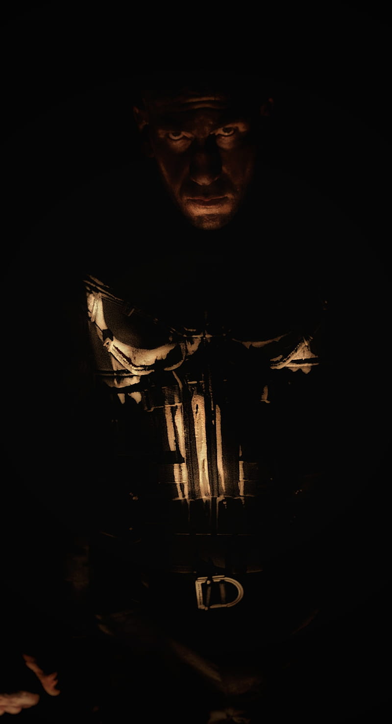800x1477 The punisher, badass, bernthal, cool, death, entertainment, jon bernthal, punisher tv show, HD phone wallpaper