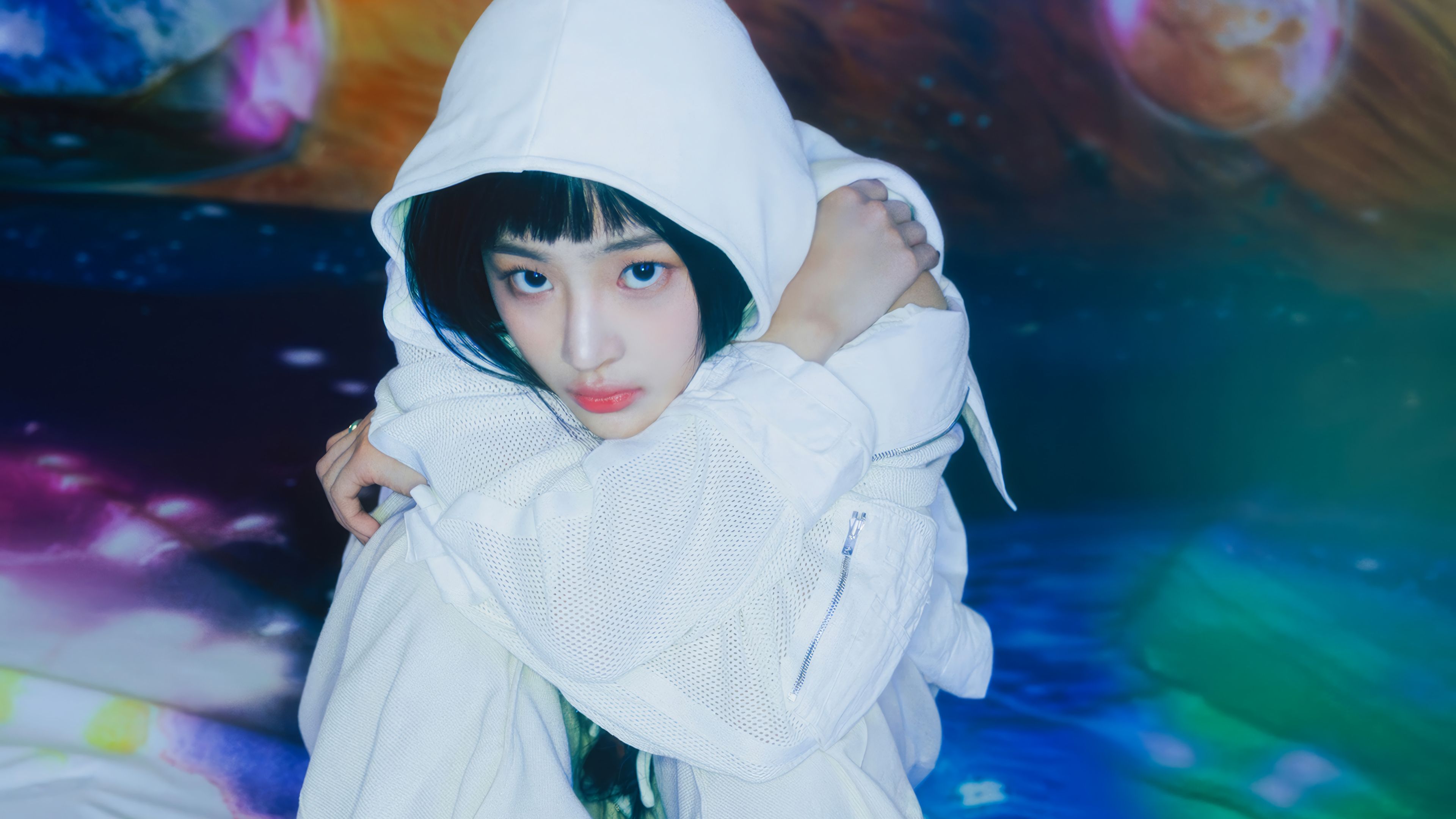 3840x2160 Minji NewJeans Supernatural 4K Wallpaper HD PC b