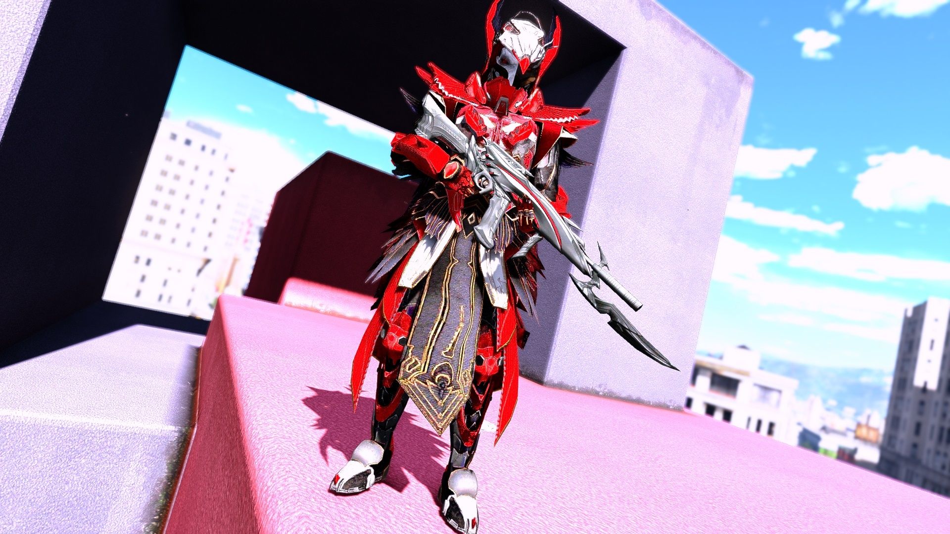 1920x1080 Blood Raven X Suit [PUBG Mobile] [Add On]