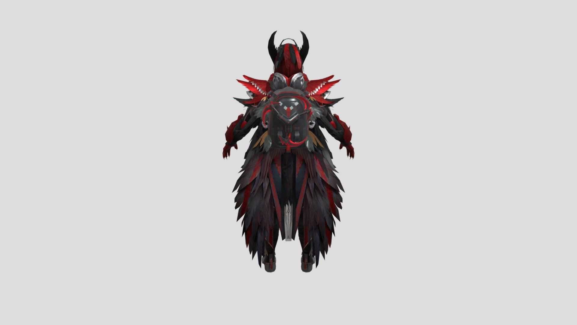 1920x1080 Blood Raven X Suit Free 3D model by levin [8d3150f]