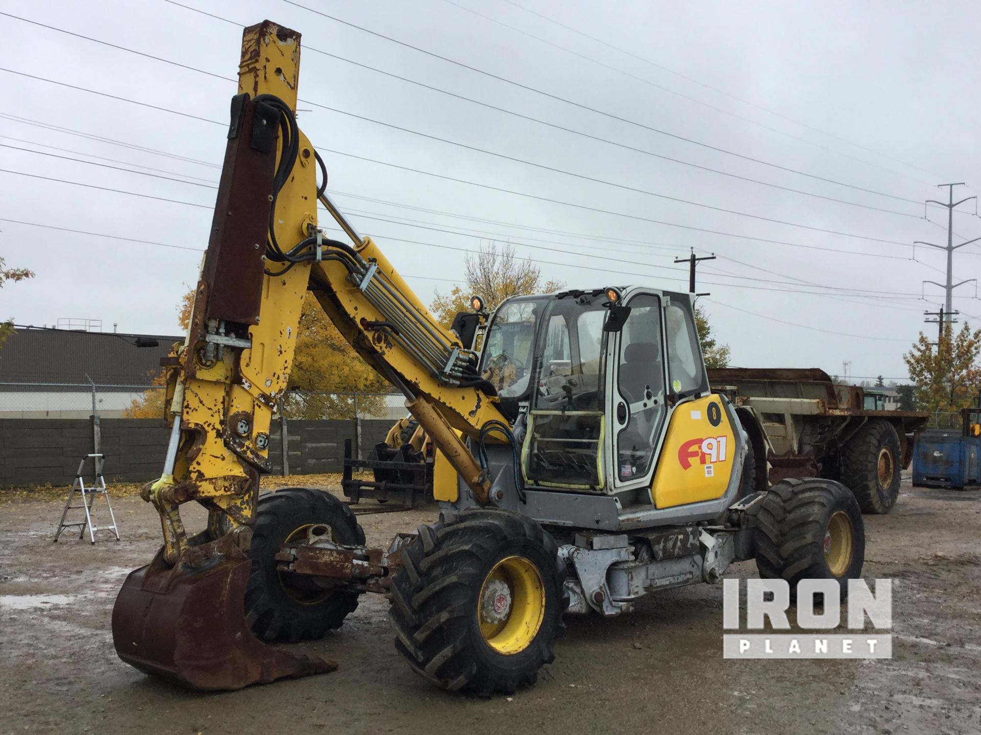 1920x1440 Menzi Muck A91 4x4 Wheel Excavator in Edmonton, Alberta, Canada (IronPlanet Item )