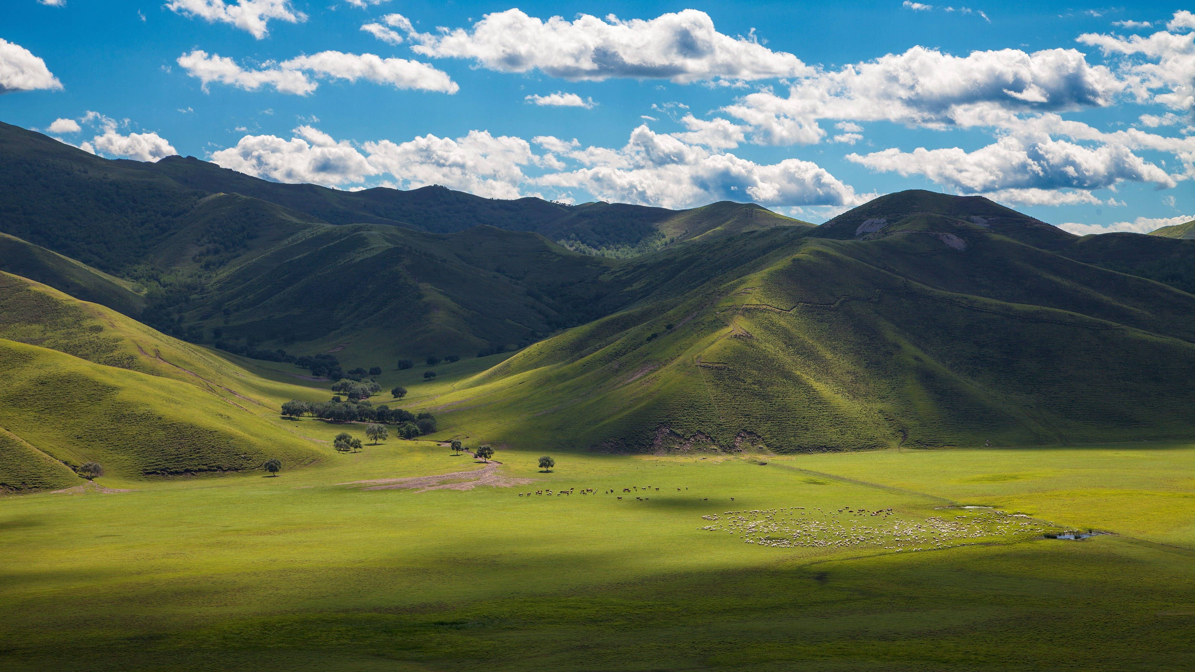 3840x2160 Download Mountains In Mongolia Wallpaper