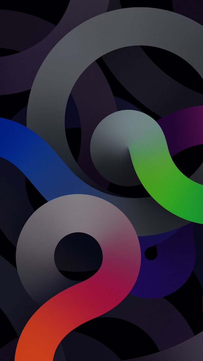 675x1200 Colorful Circles and Rings Abstract Background. iPad 9 generation wallpaper, Ios 26 wallpaper for ipad, Phone wallpaper design