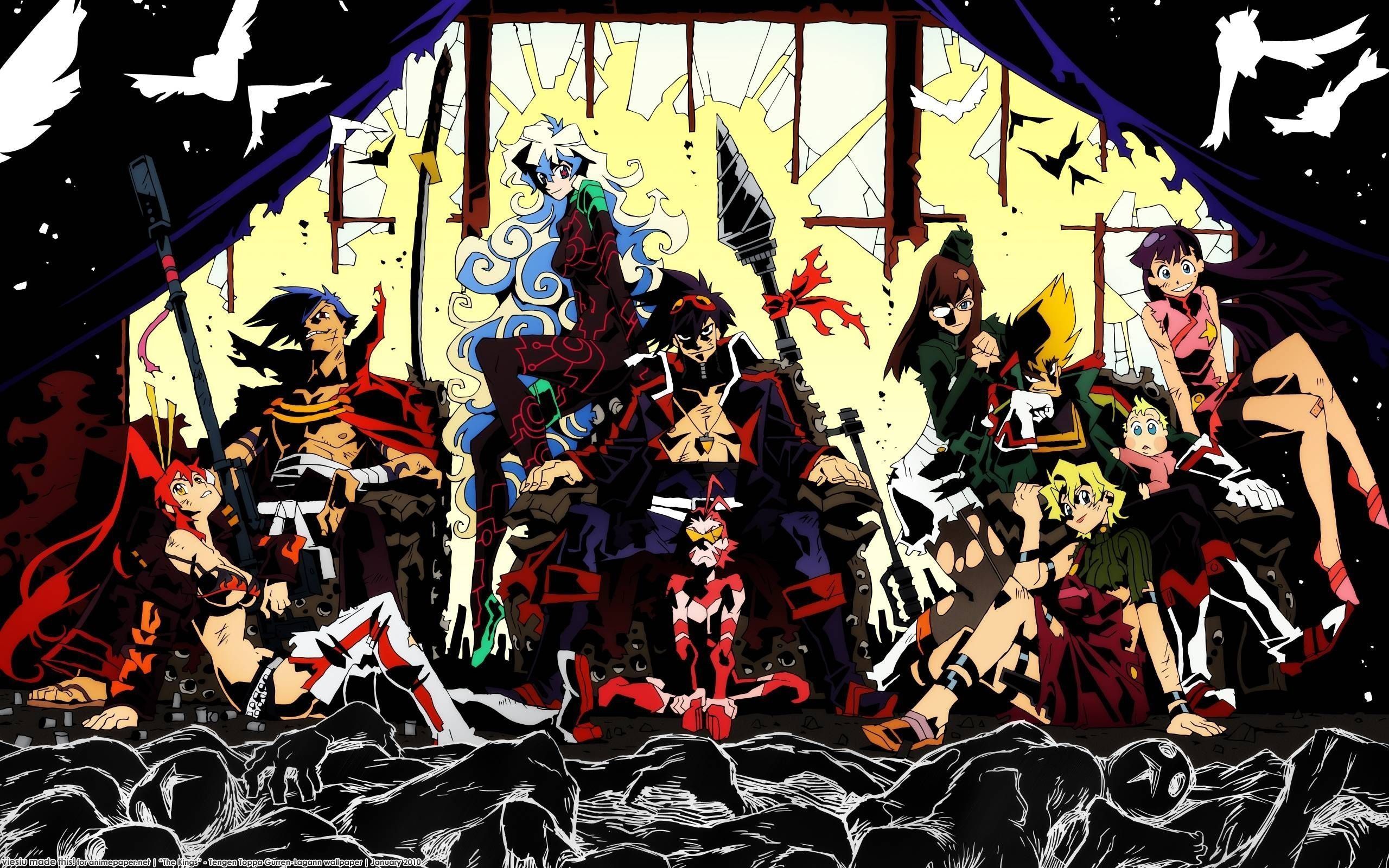 2560x1600 Gurren Lagann Wallpaper