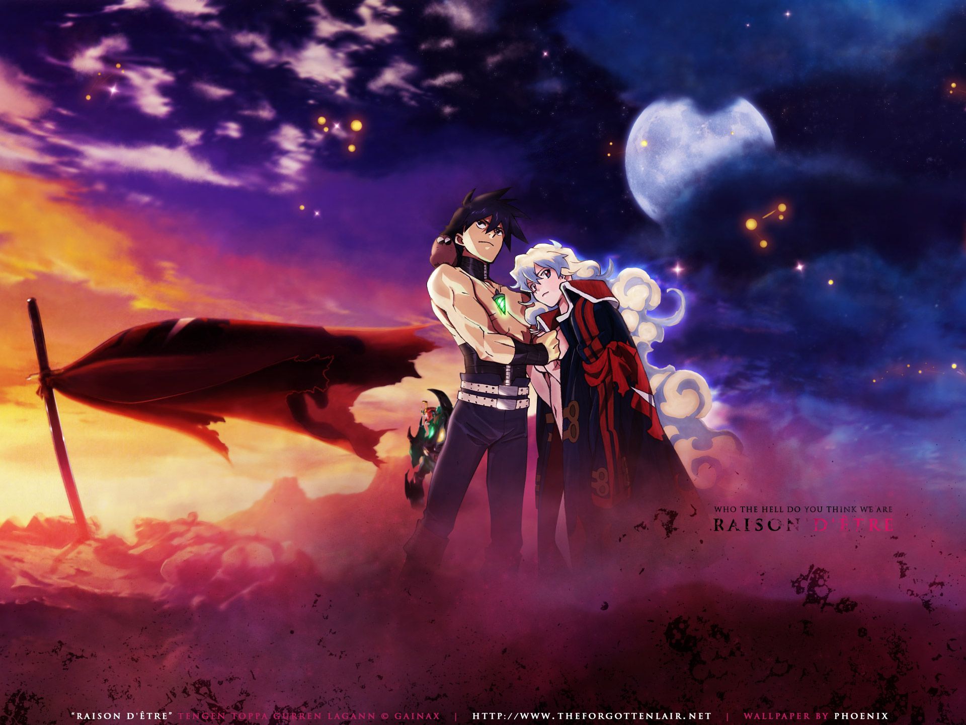 1920x1440 The Forgotten Lair. Tengen Toppa Gurren Lagann Desktop Wallpaper