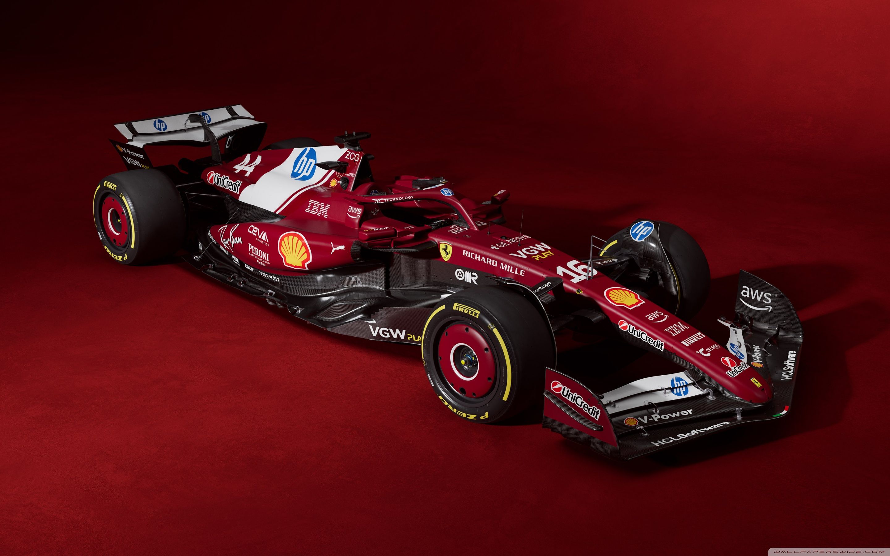 2880x1800 Ferrari F1 2025 4K UHD Wallpaper for UltraHD Desktop and TV : Widescreen and UltraWide Display : Dual Monitor
