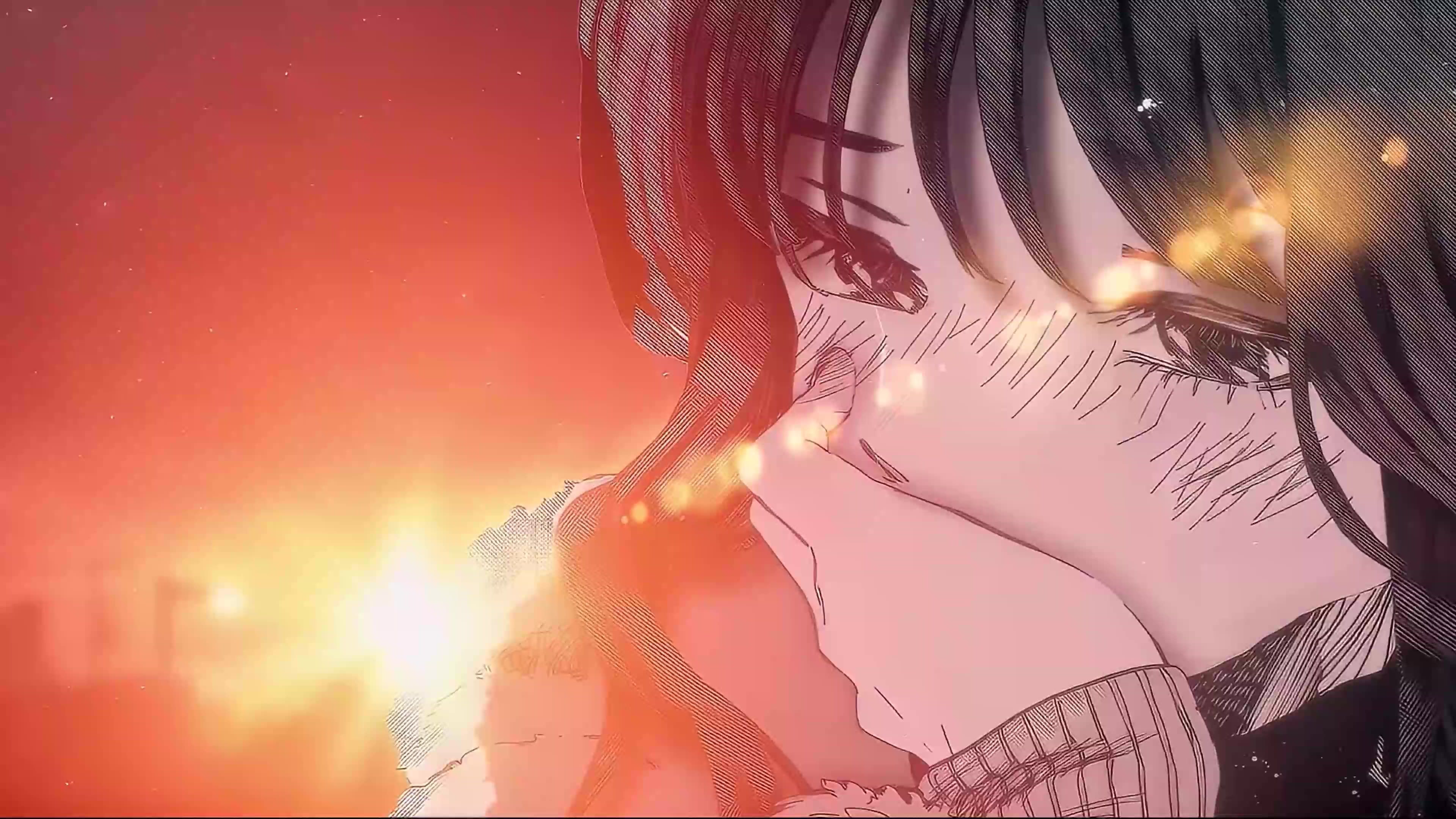 3840x2160 Kaoruko Waguri Alone Moment Live Wallpaper