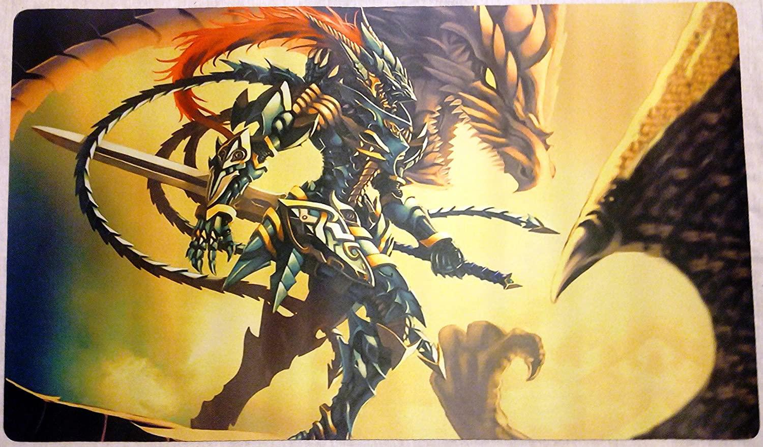 1500x878 Black luster Soldier BLS yugioh TCG playmat: Amazon.in: Toys & Games